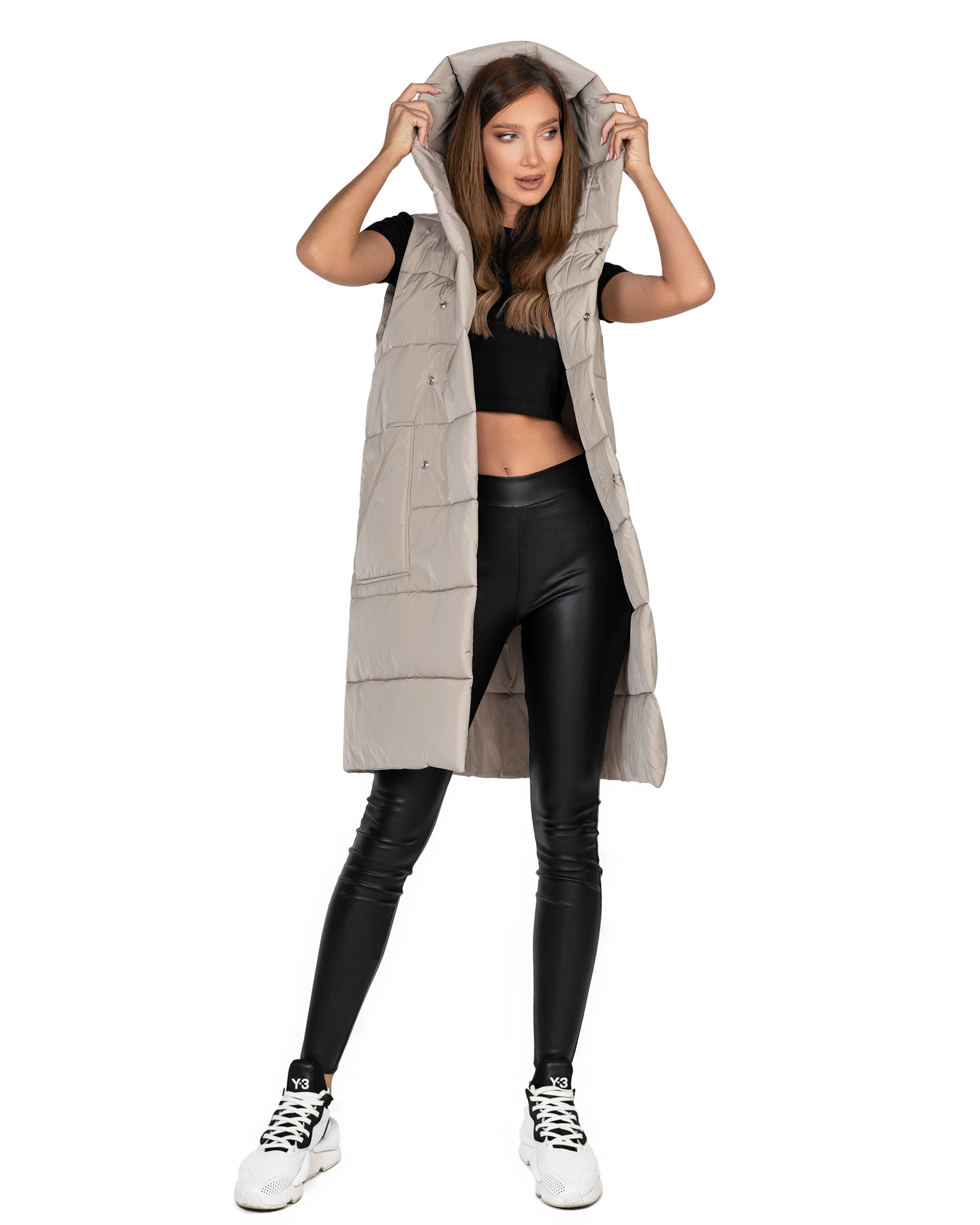 Long vest - V22907