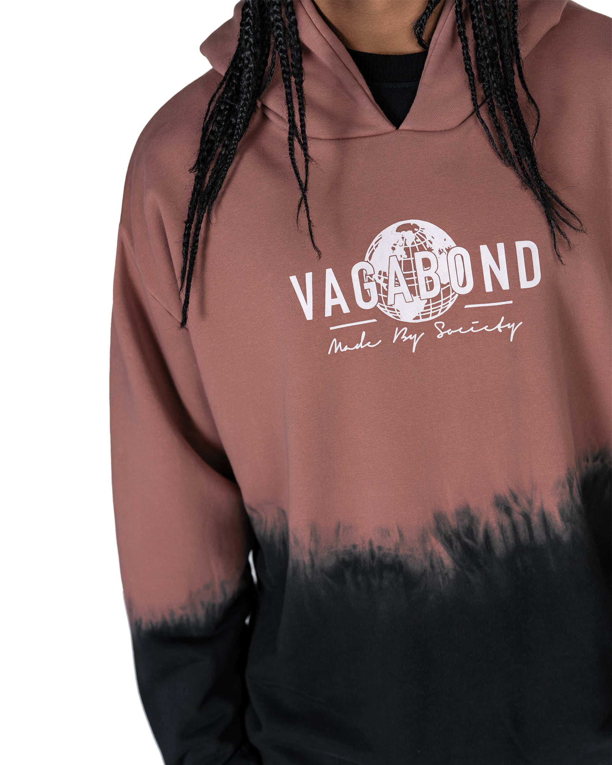 Burnt made by society hoodie - H12332