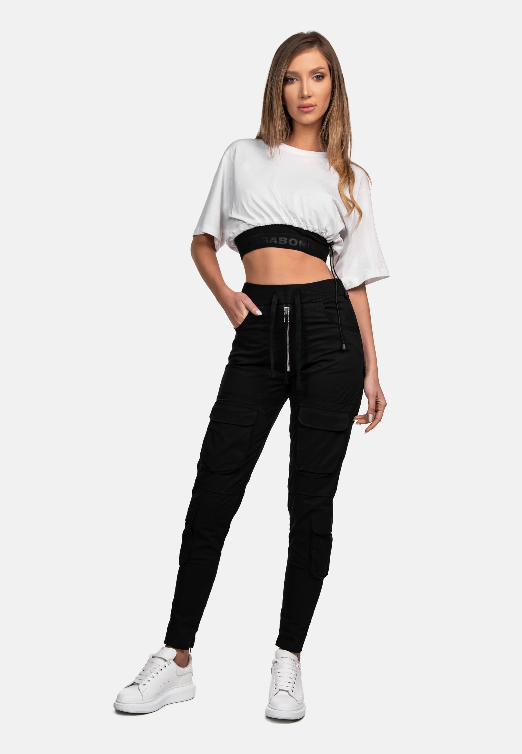 Oversized crop t-shirt - T21188