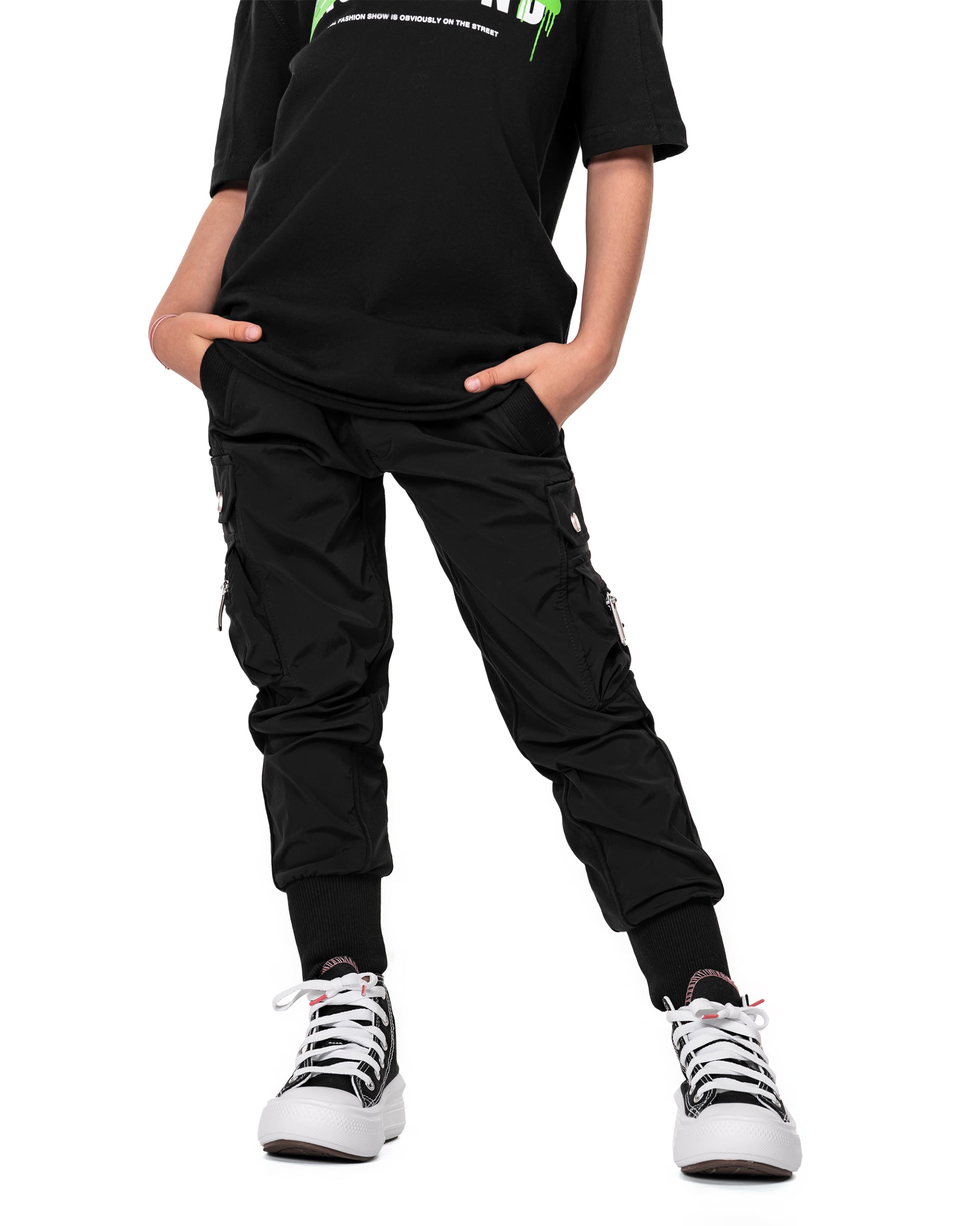 Double cargo pants - P33538