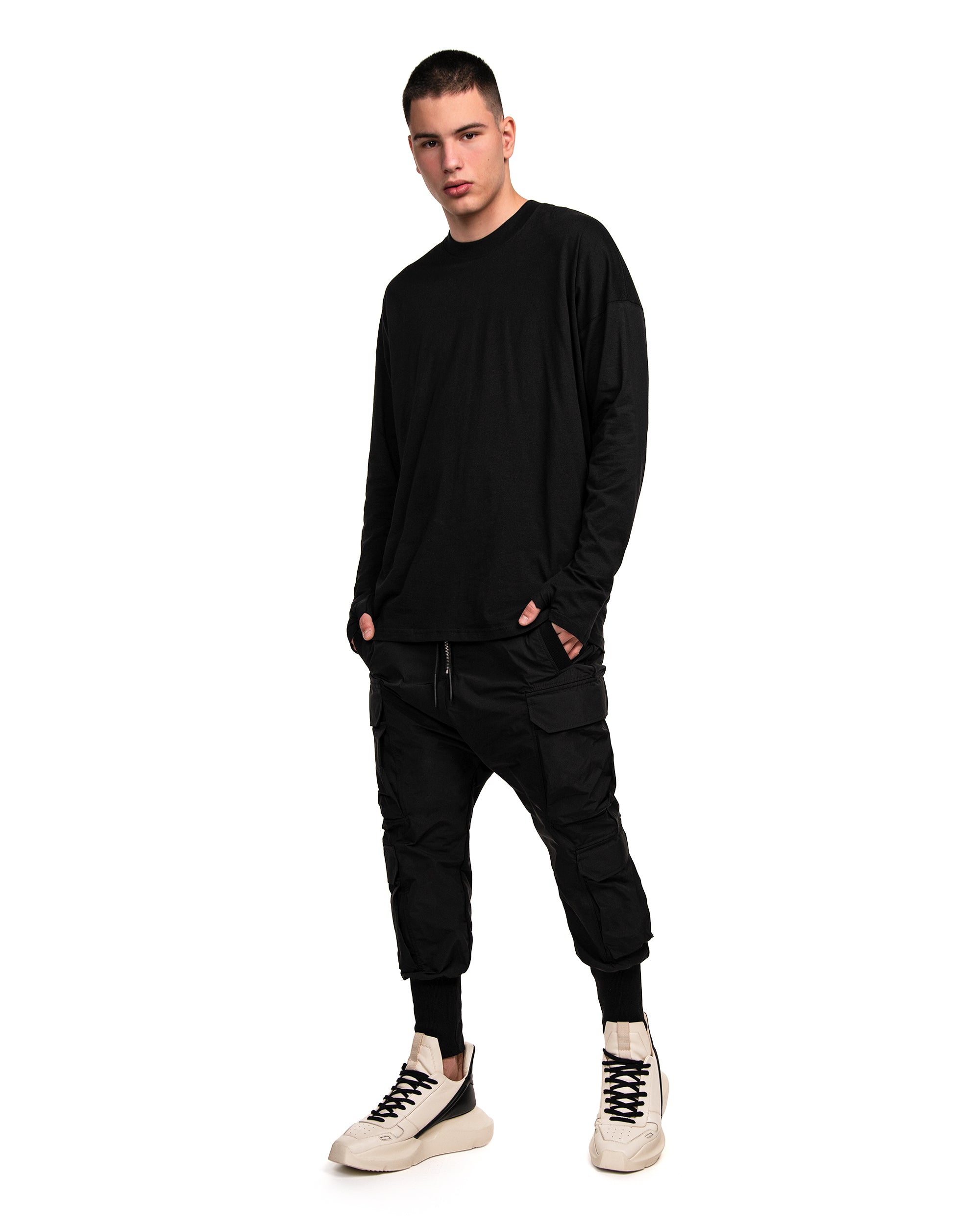 Double cargo pants - P13019