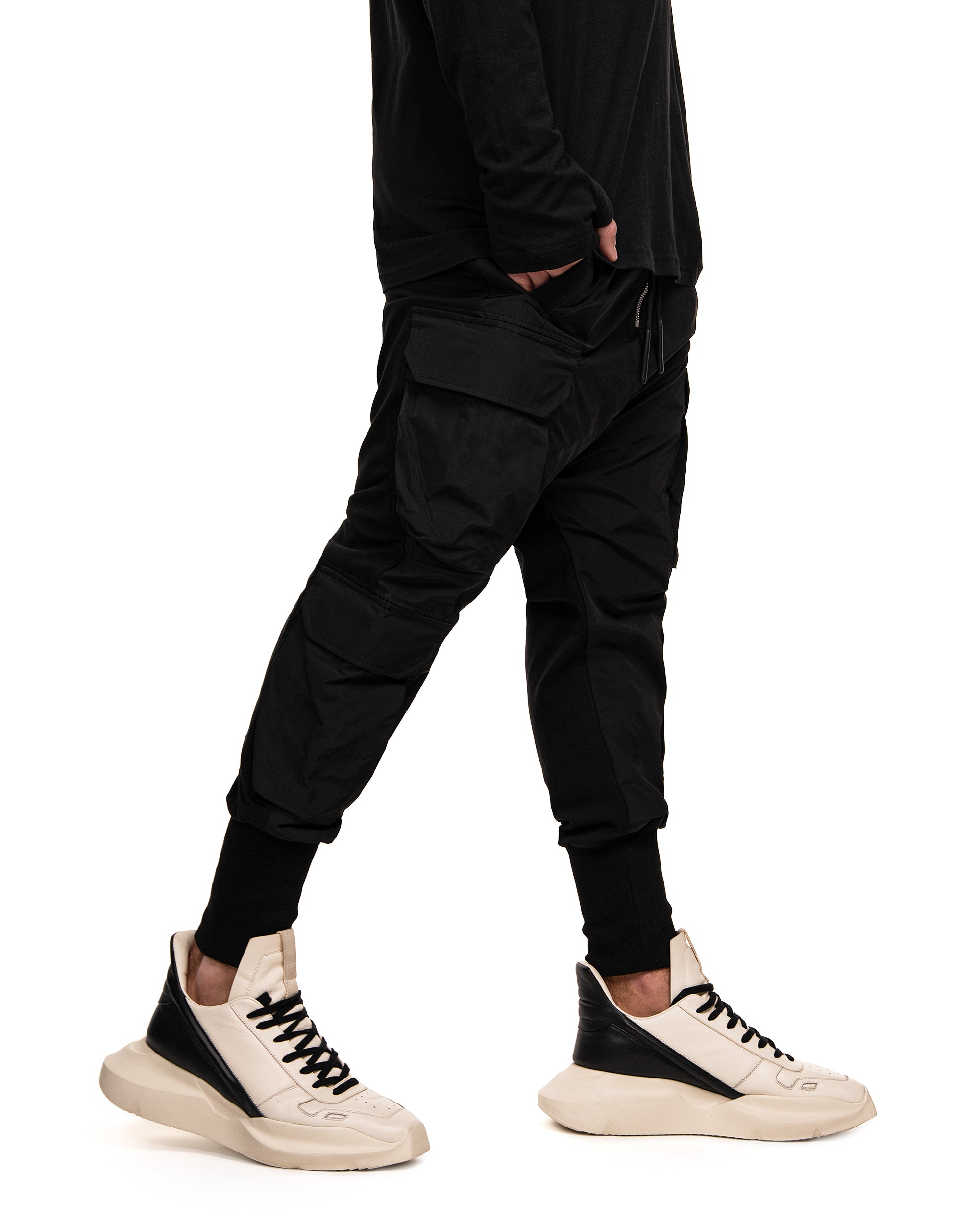 Double cargo pants - P13019