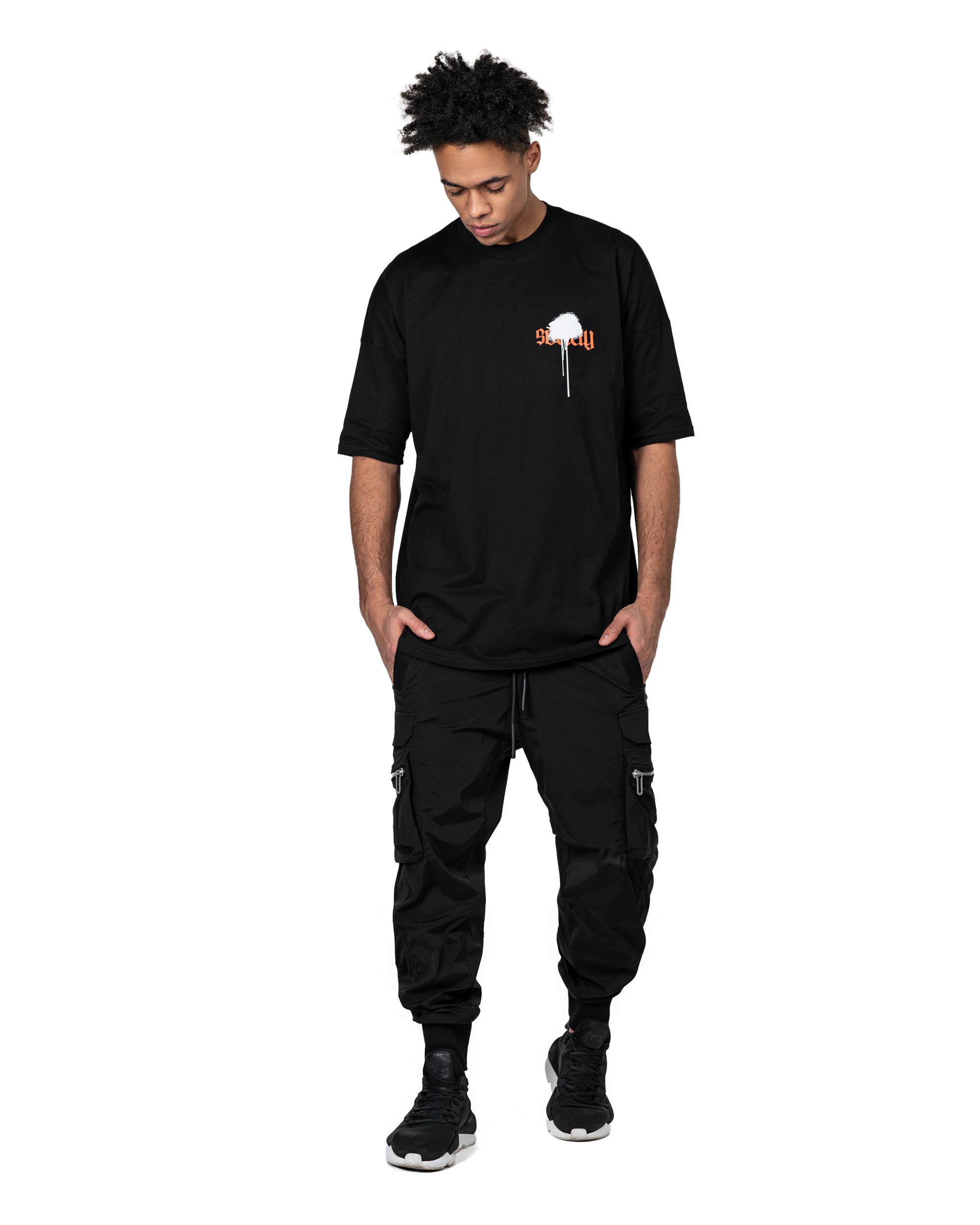 Double cargo pants - P14164