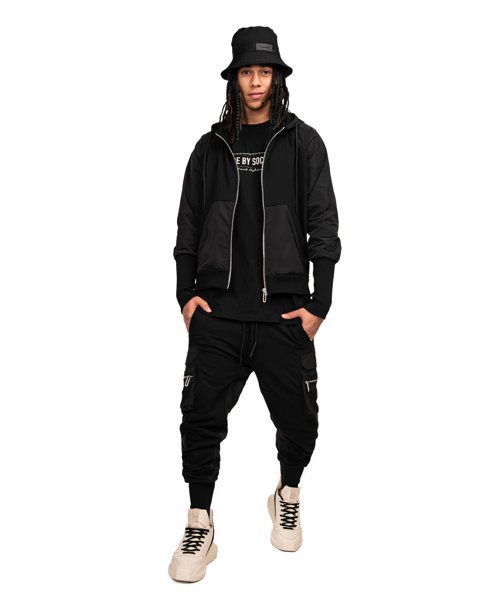 Double cargo pants - P13267