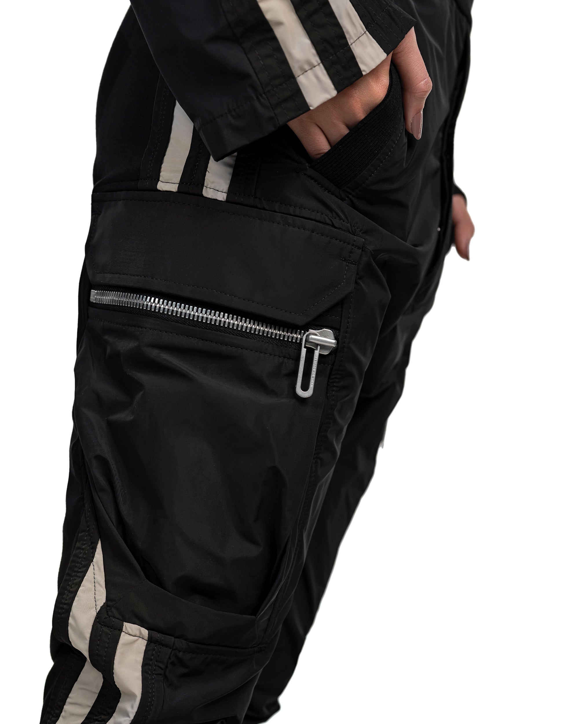 Stripes cargo pants - P24080