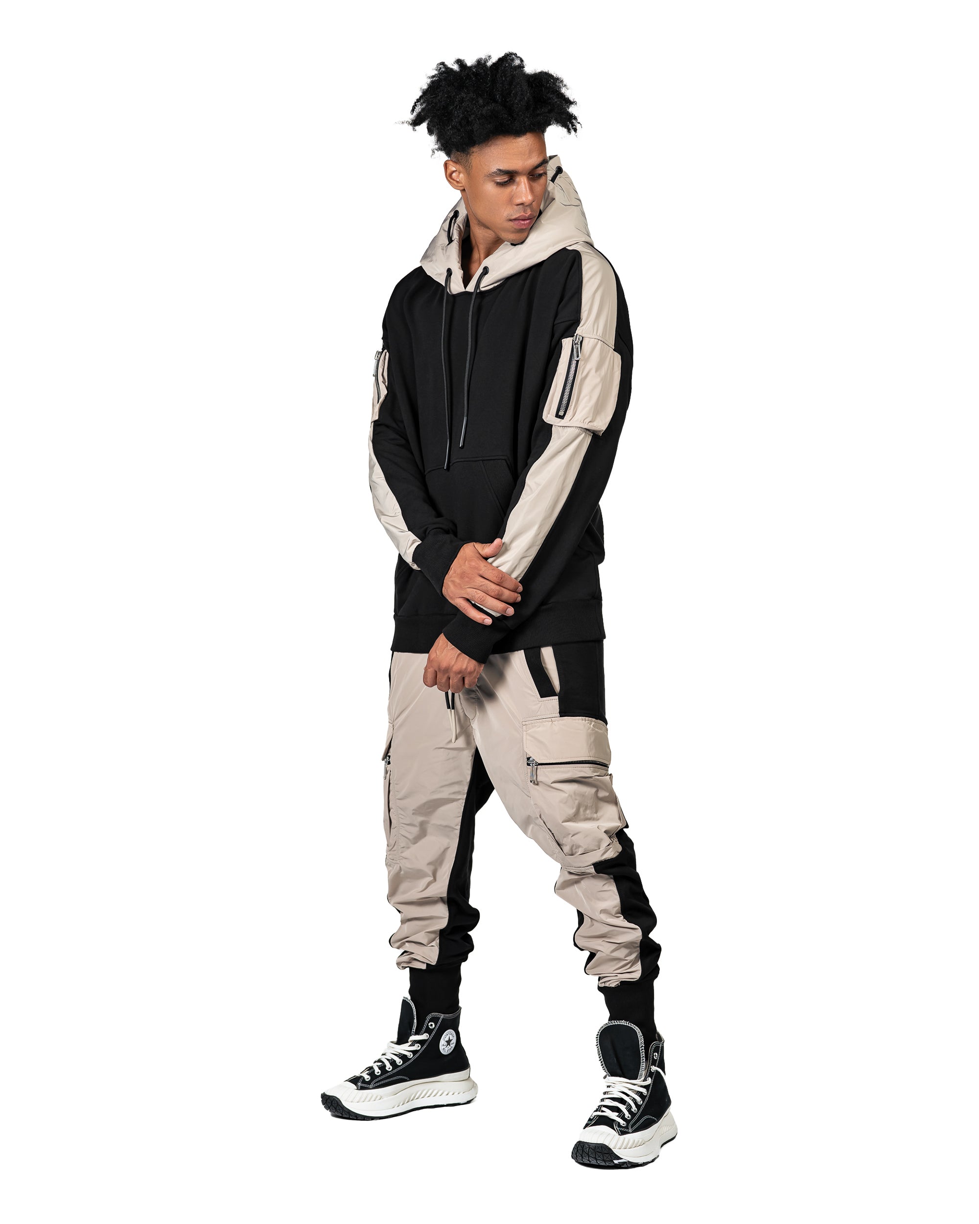 Double cargo pants - P14250