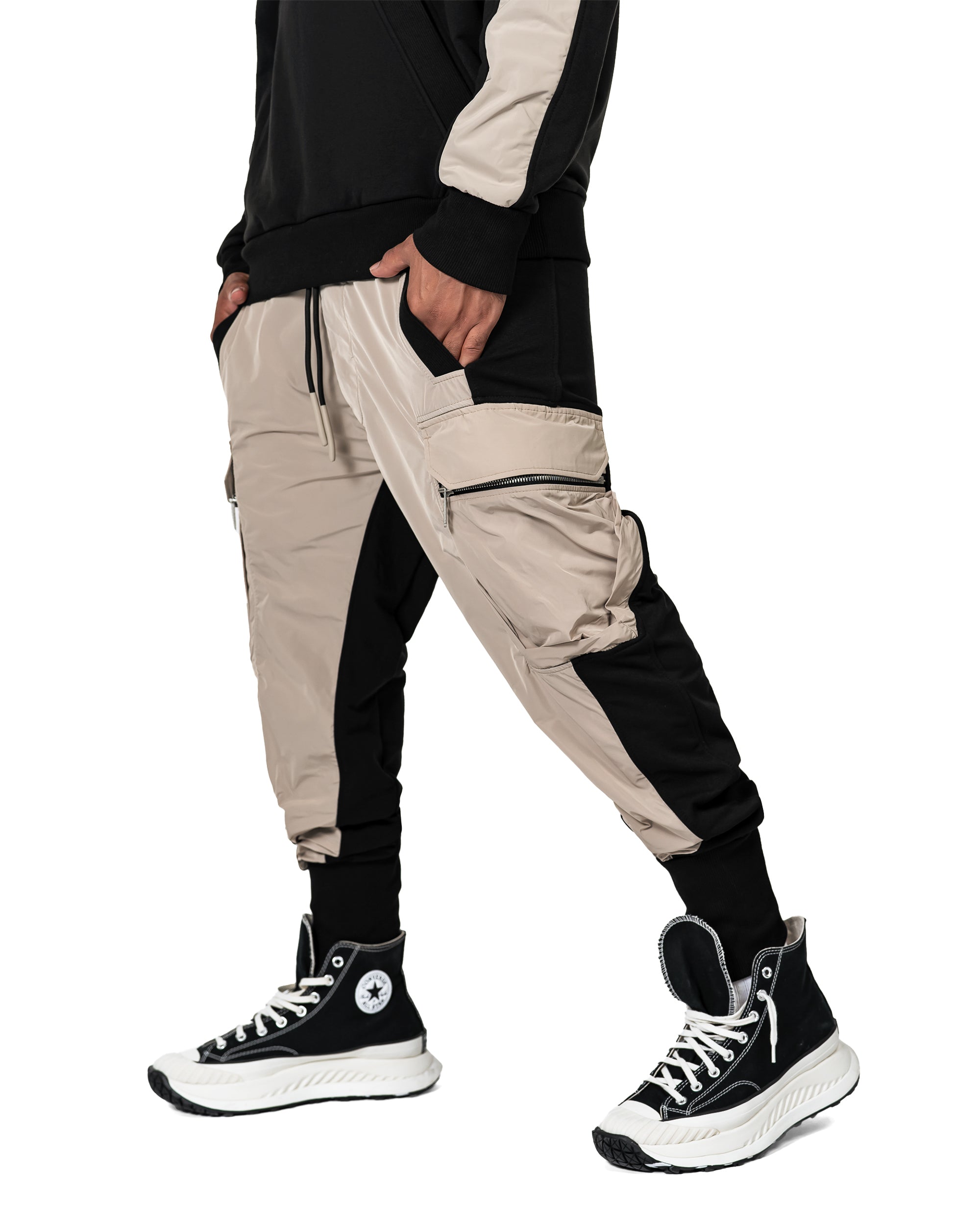 Double cargo pants - P14250