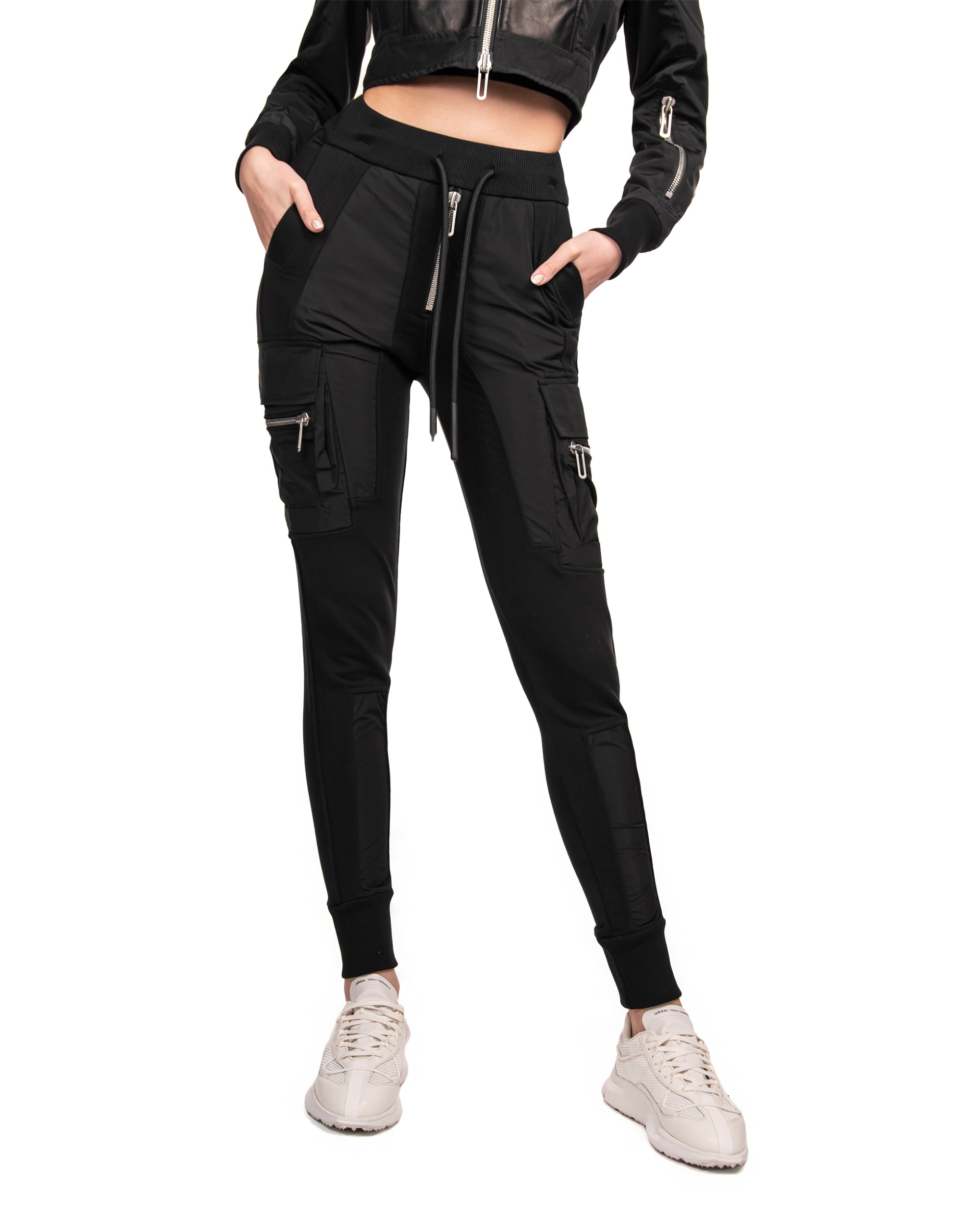 Revers slim cargo pants - P22142
