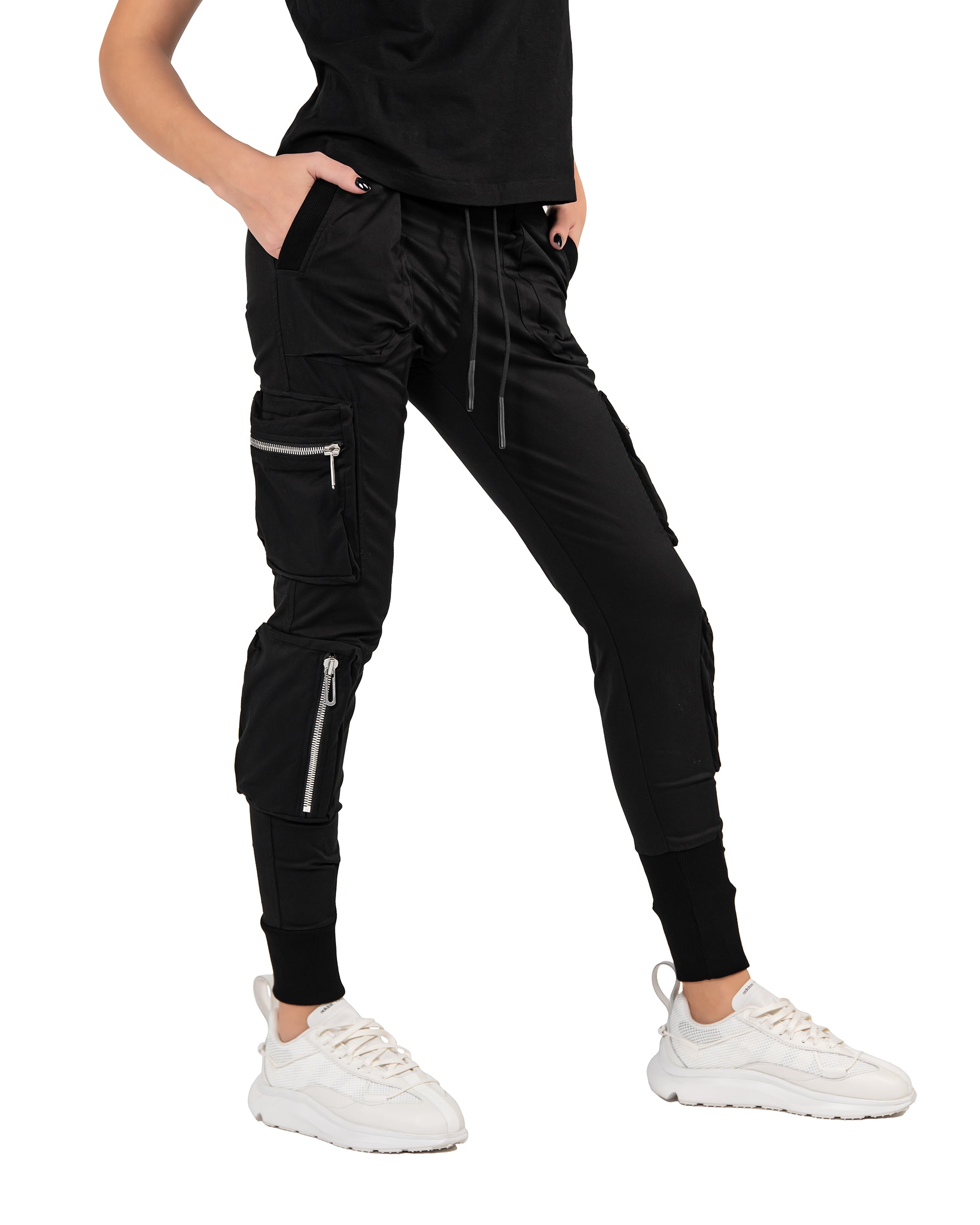 Patch cargo pants - P21598