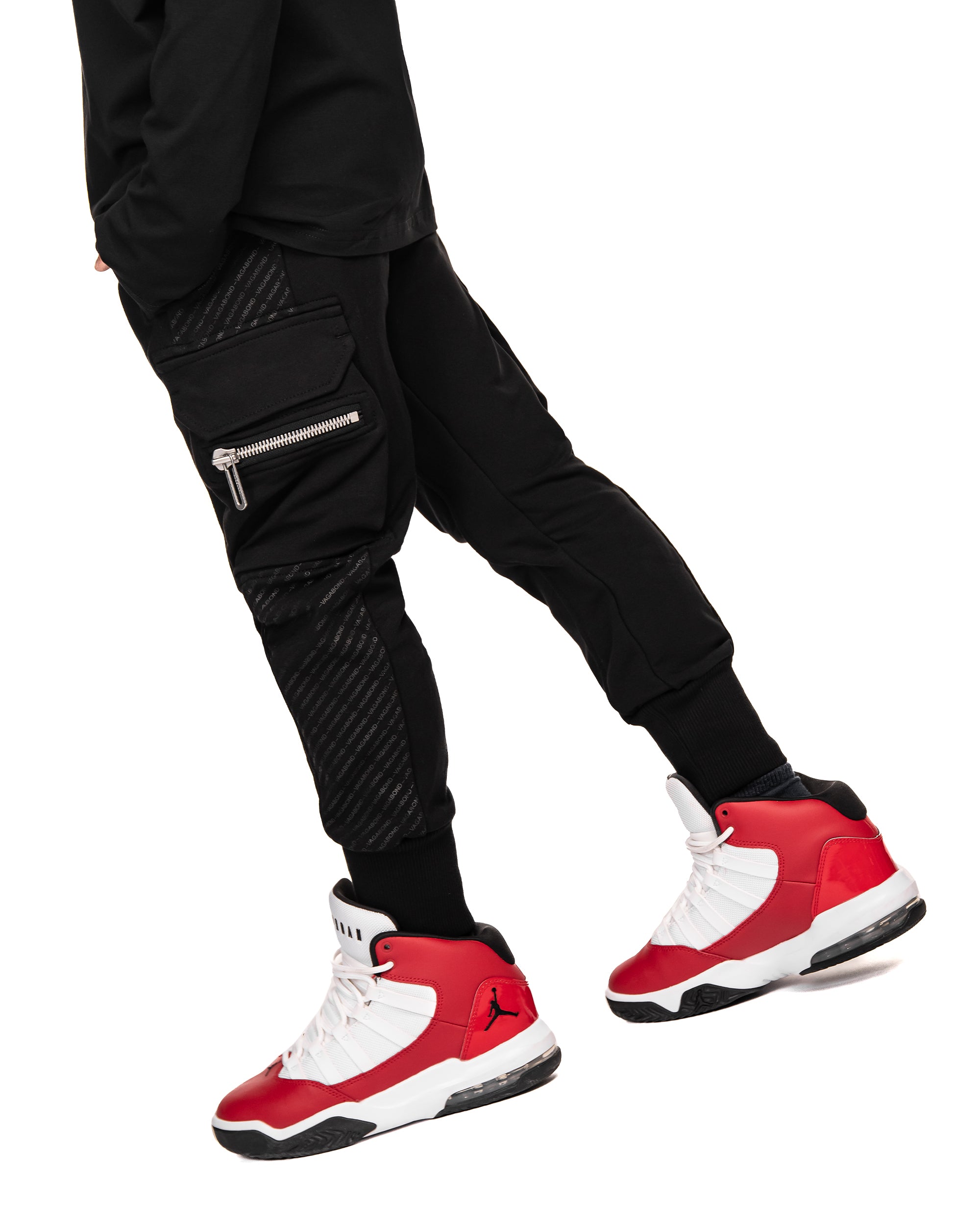 Printed cargo pants - P32958