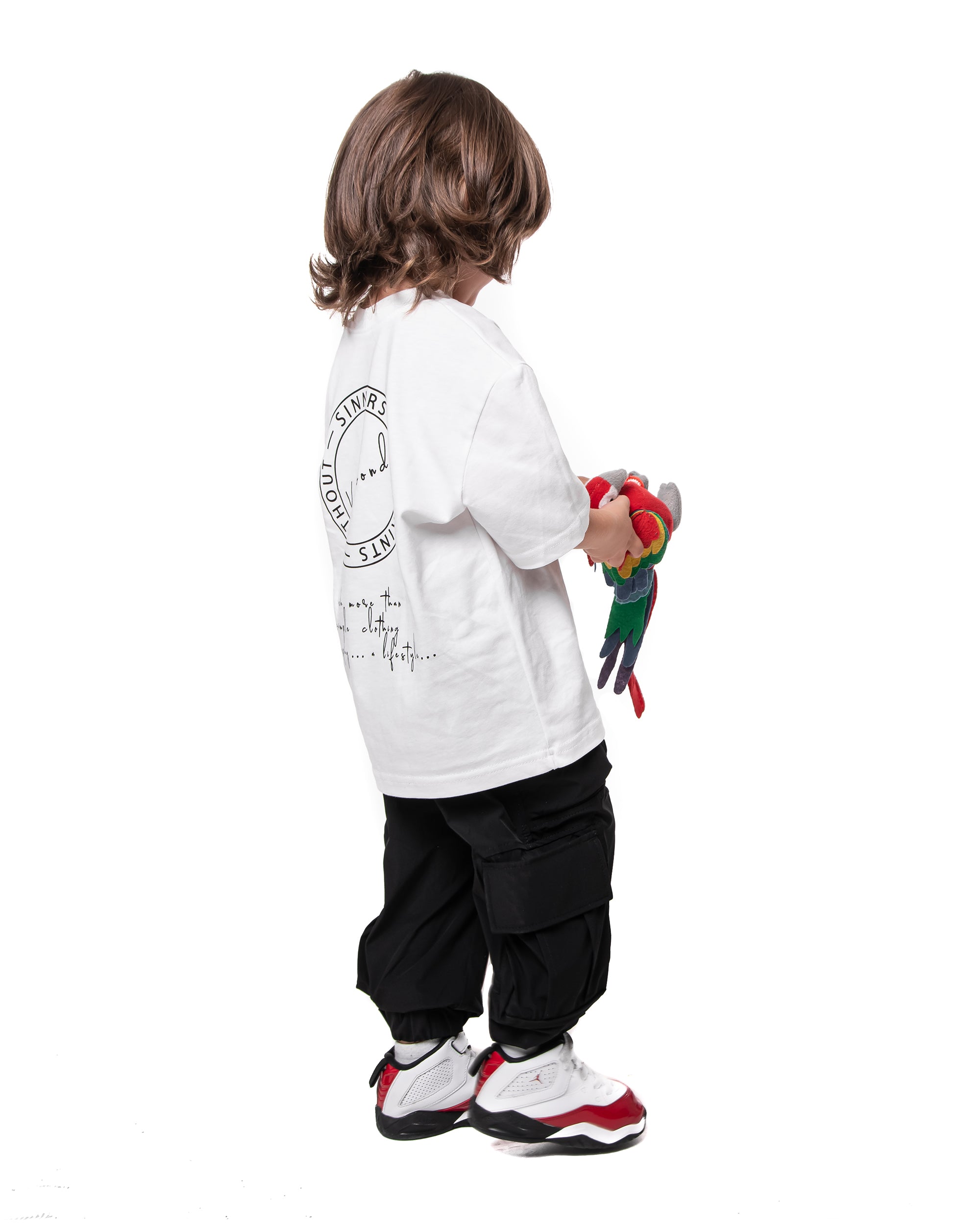 Patch cargo pants - P31895