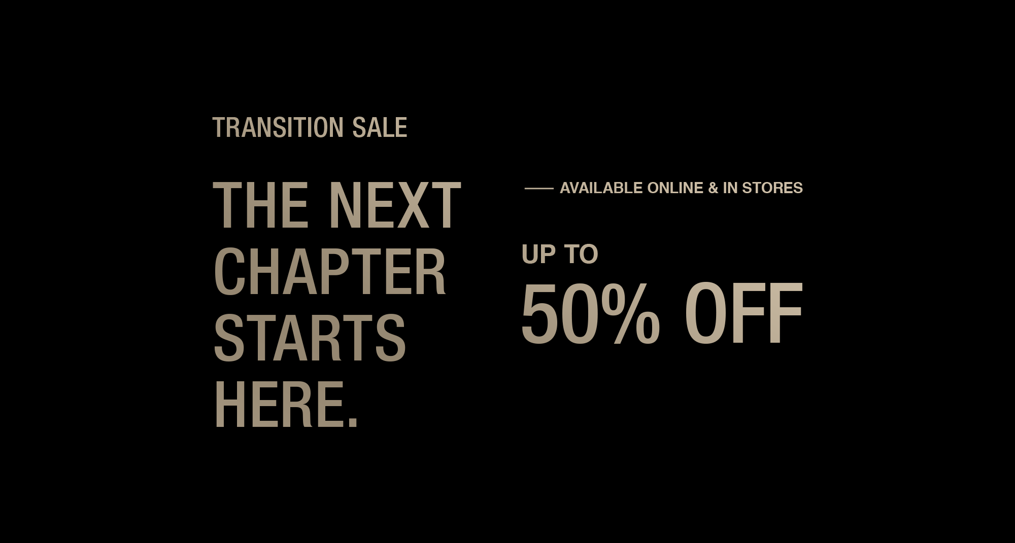 Transition Sale | Copii
