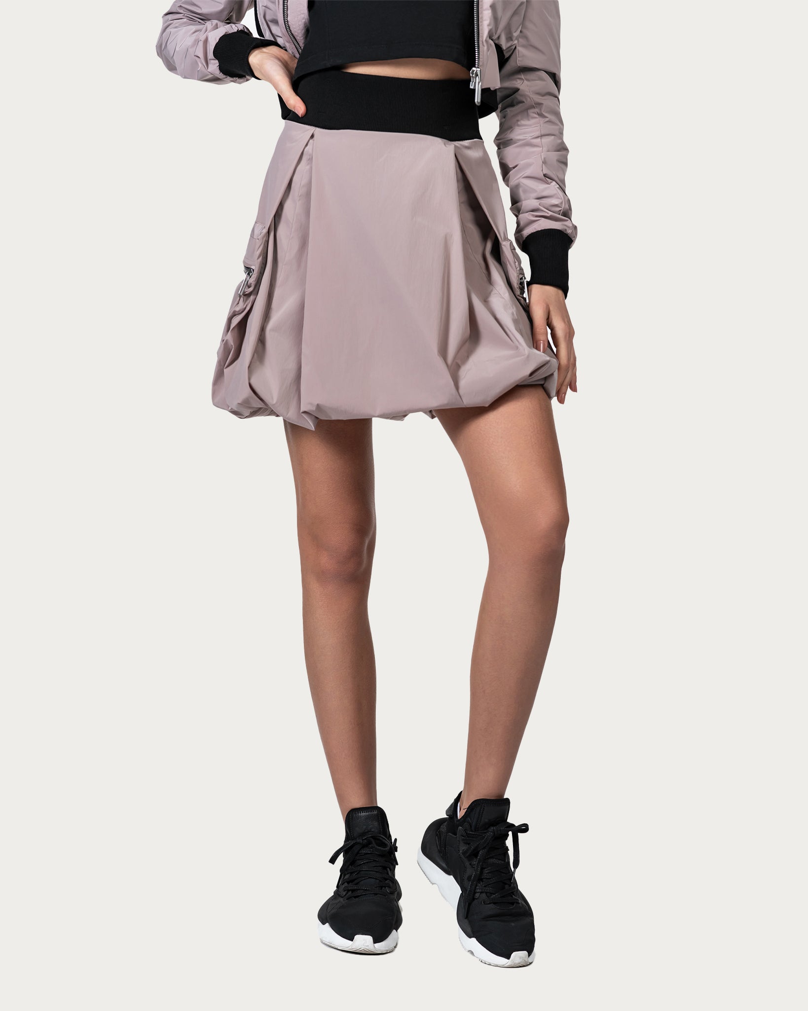 Crinoline short skirt - F24353