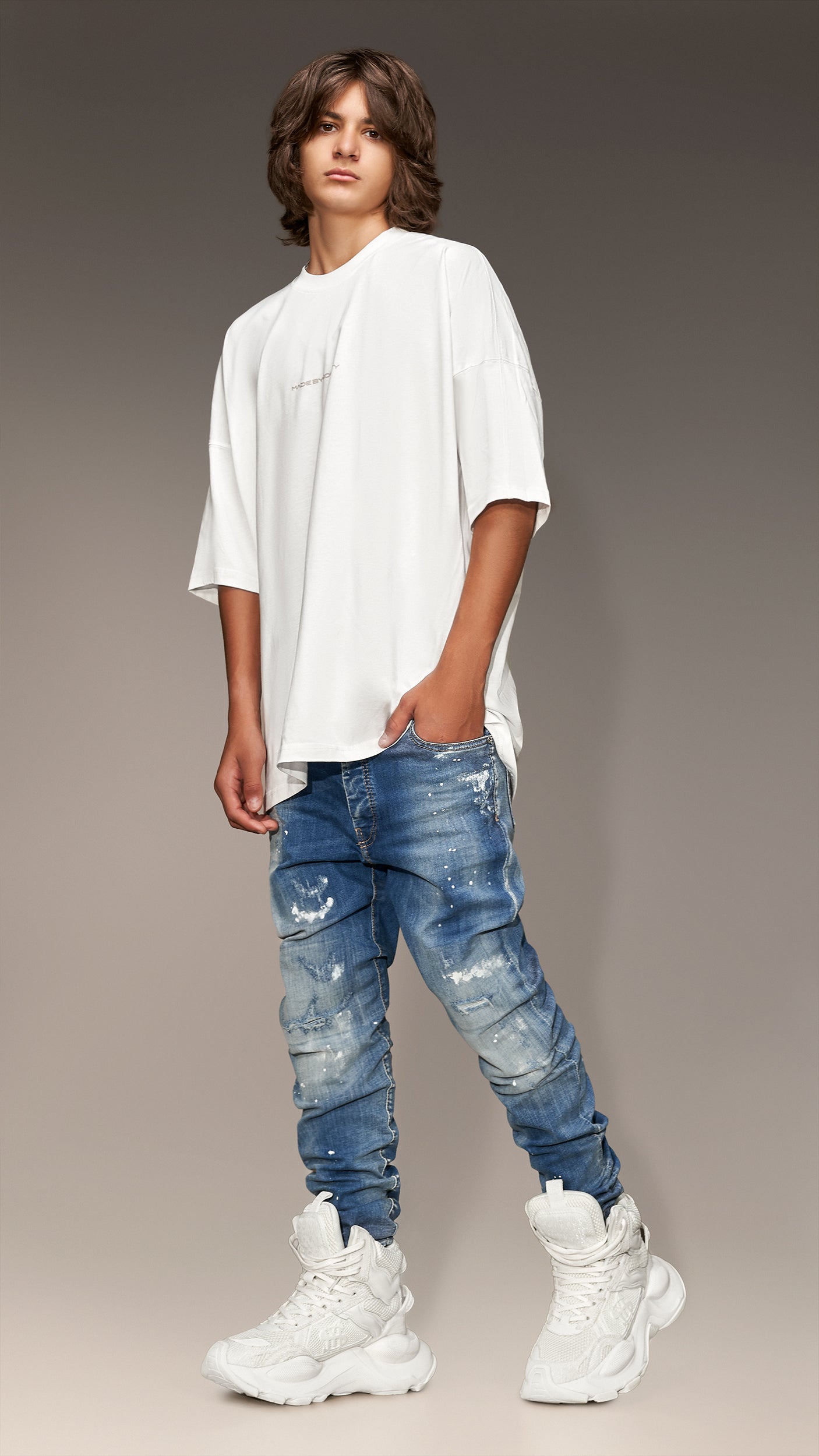 Pantaloni denim - P13504