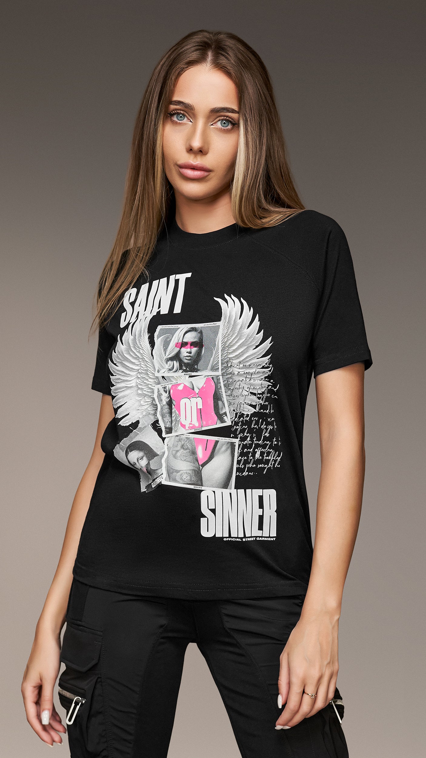 Tricou Saint or Sinner - T23831