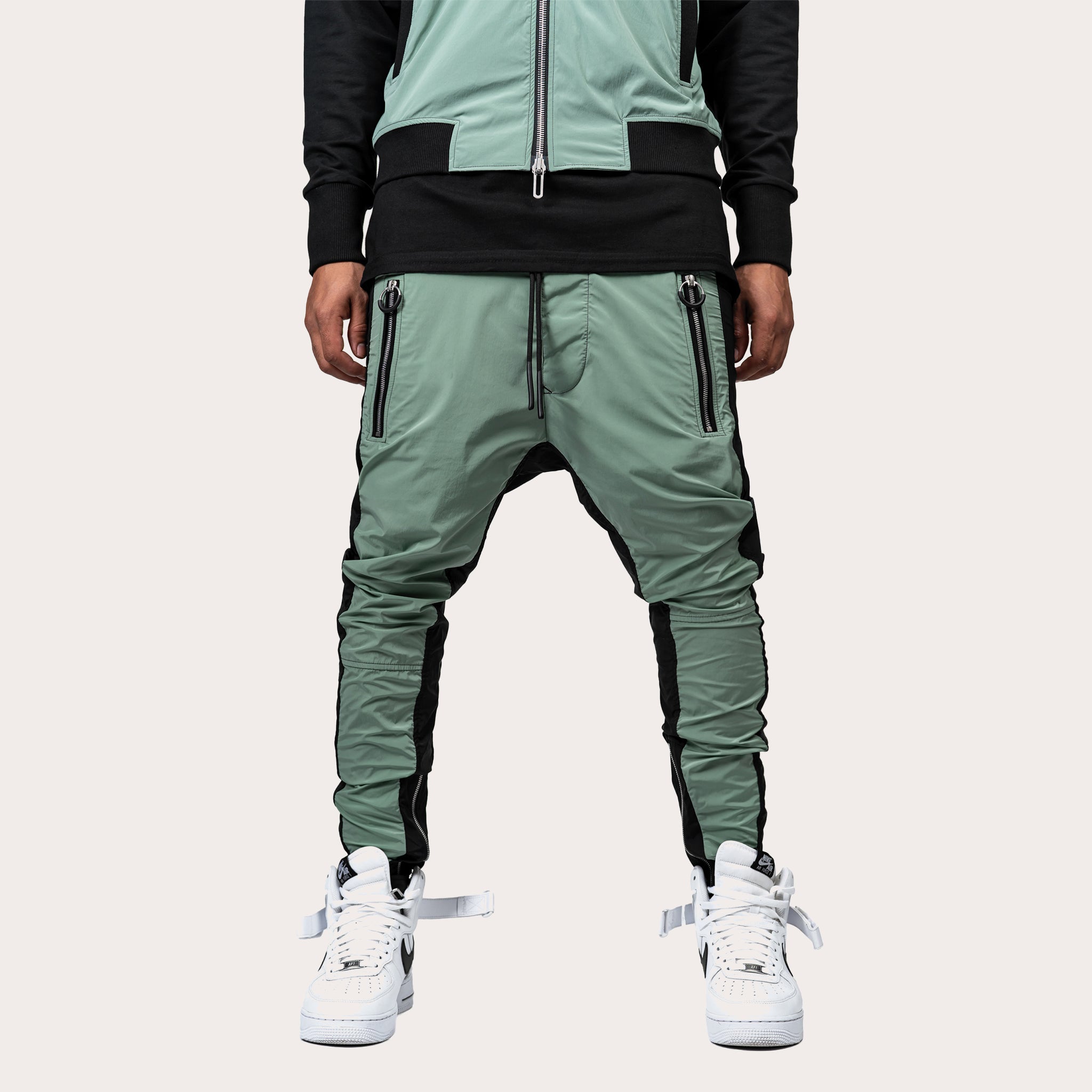 Zip track pants - P12466