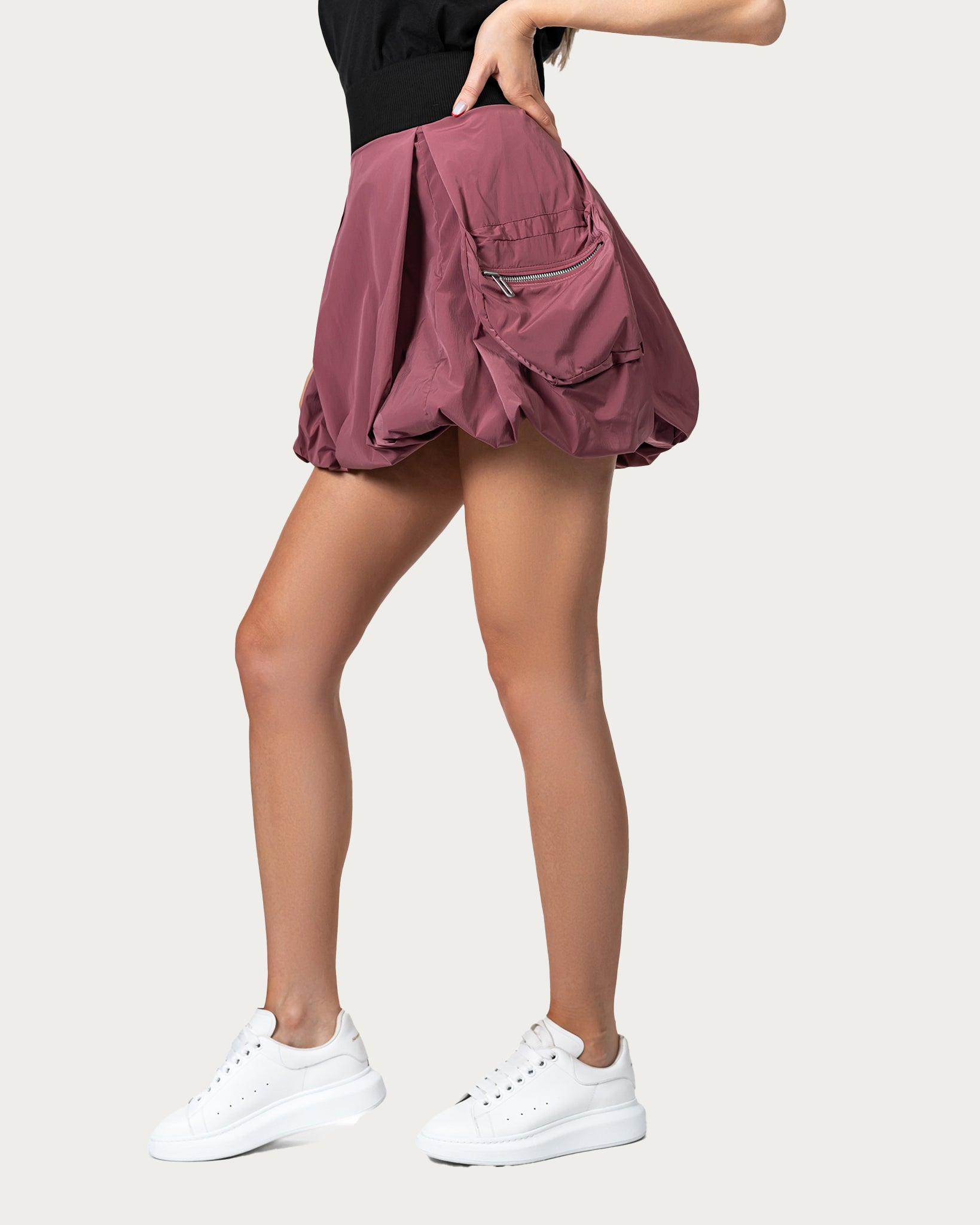 Crinoline short skirt - F24354