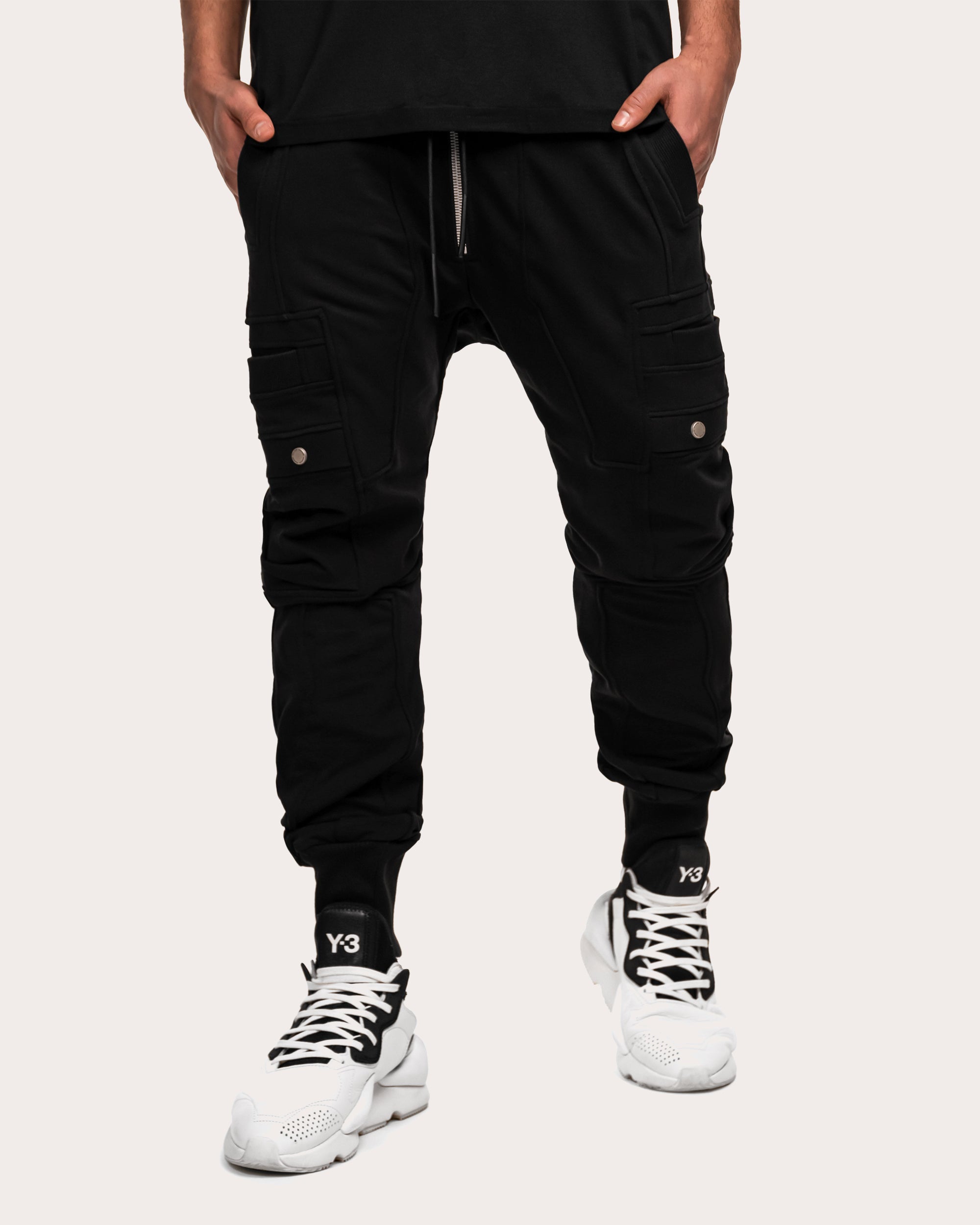 Double stud cargo pants - P12893