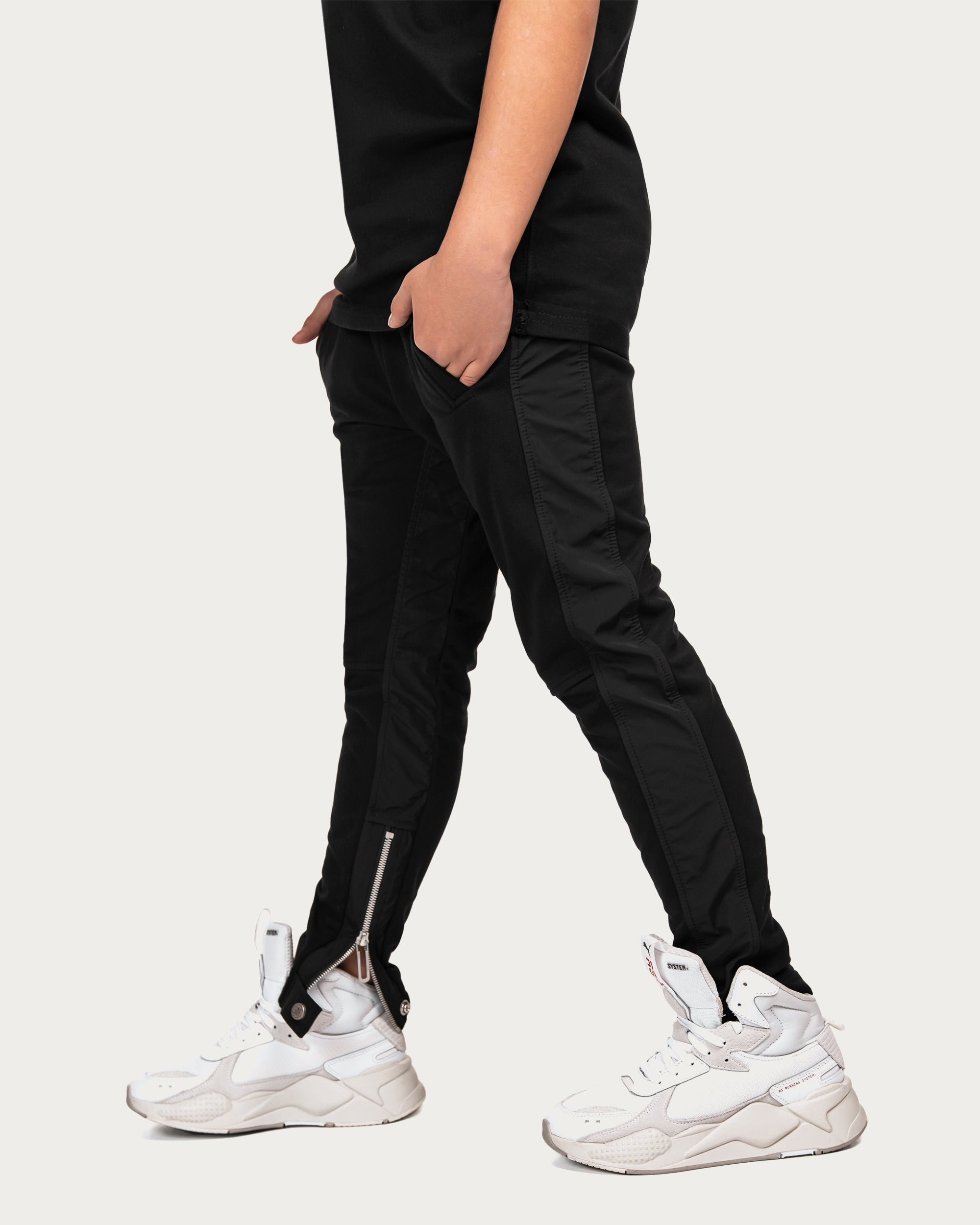 Zip track pants - P32422