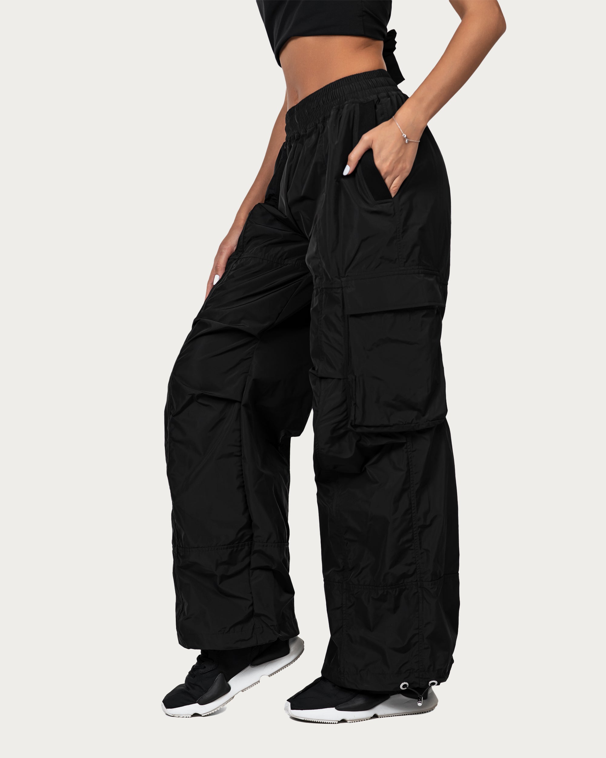 Flare cargo pants - P24430