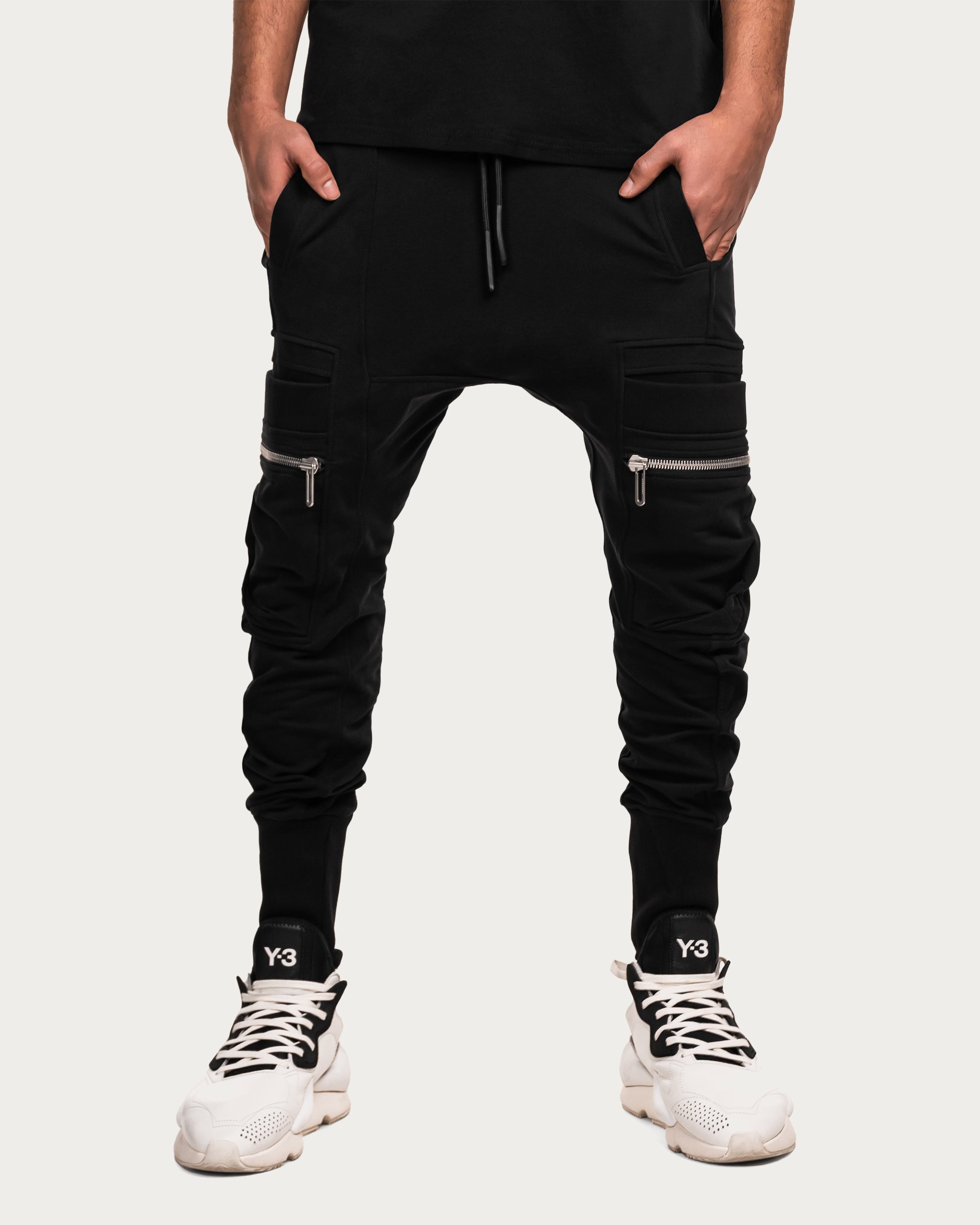 Hem jogger pants - P11909