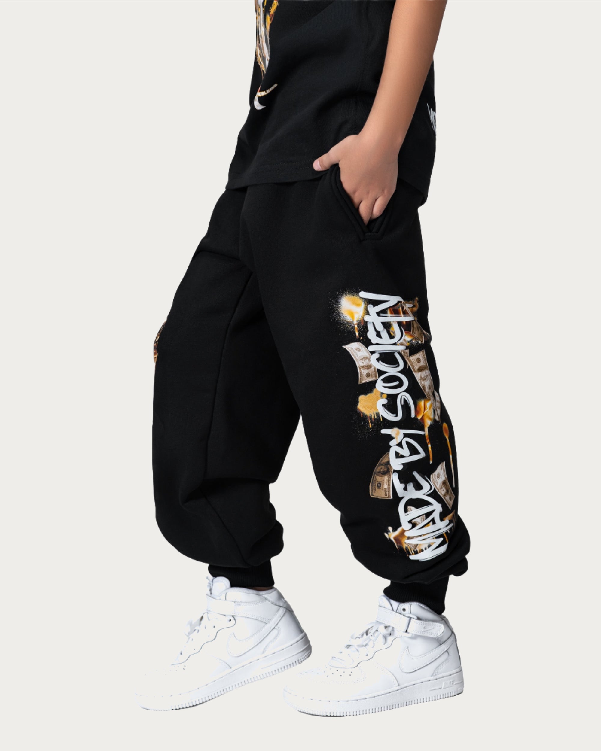 Loose jogger pants - P34863