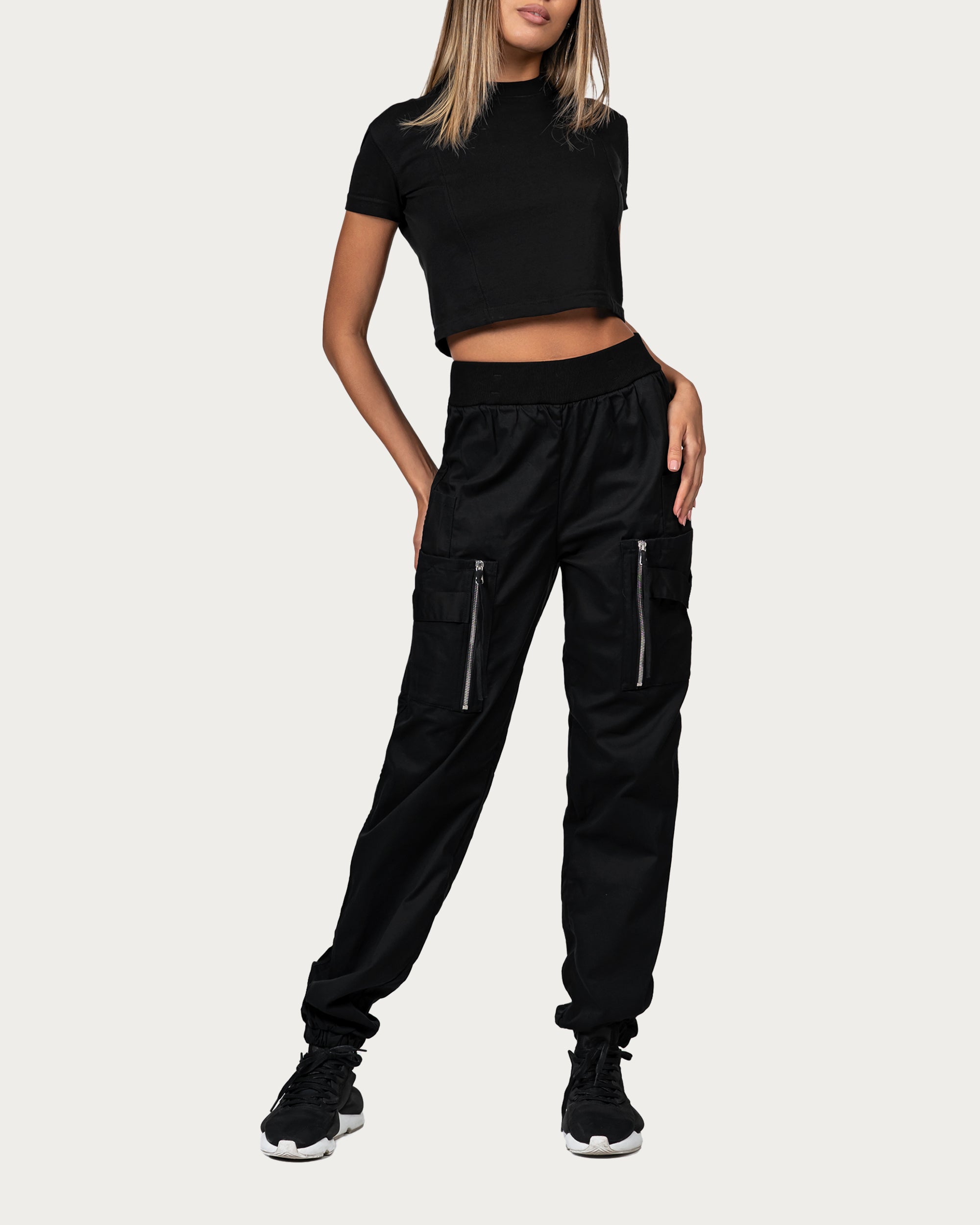 Loose jogger pants - P21126