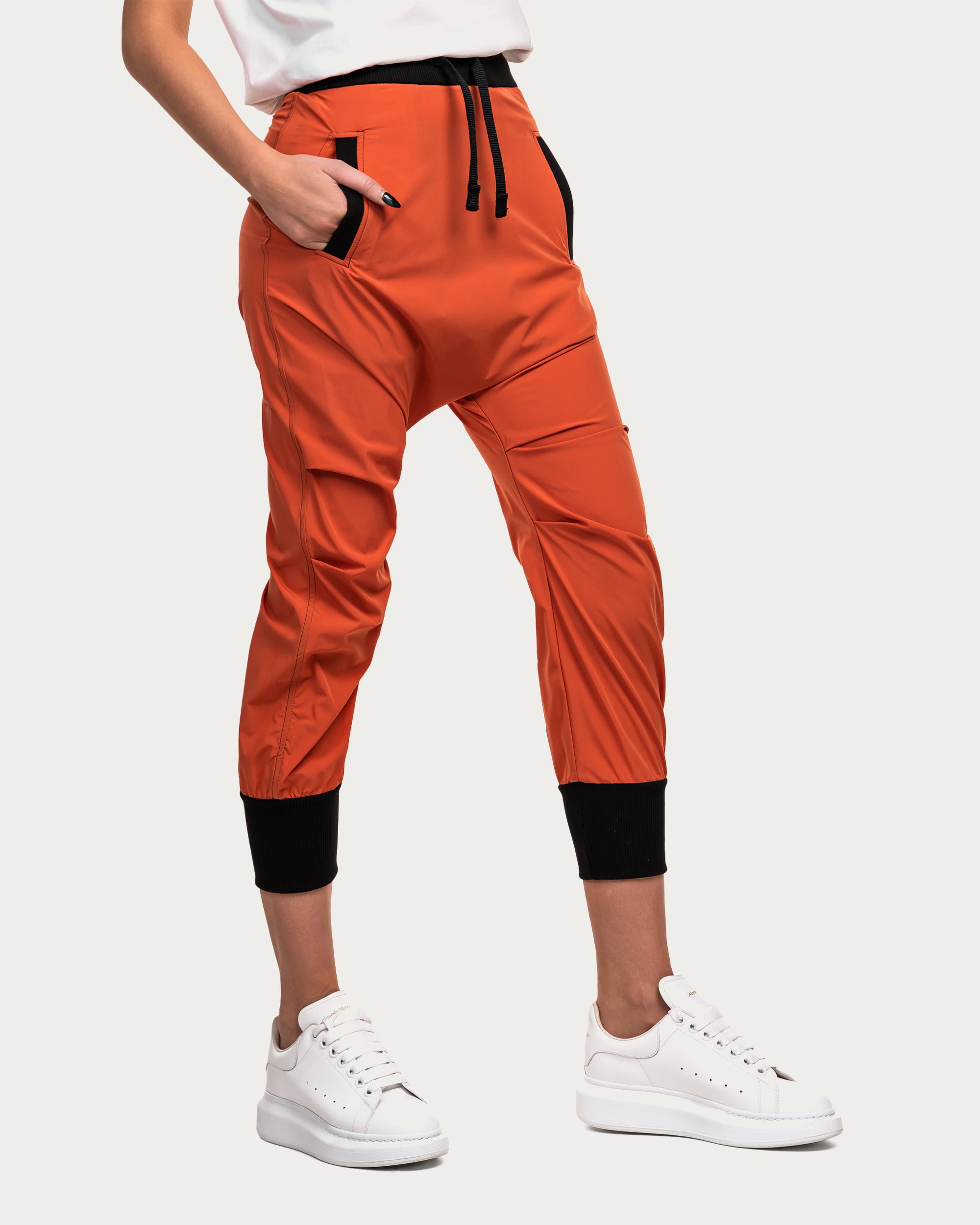 Orange epic jogger pants - P21819