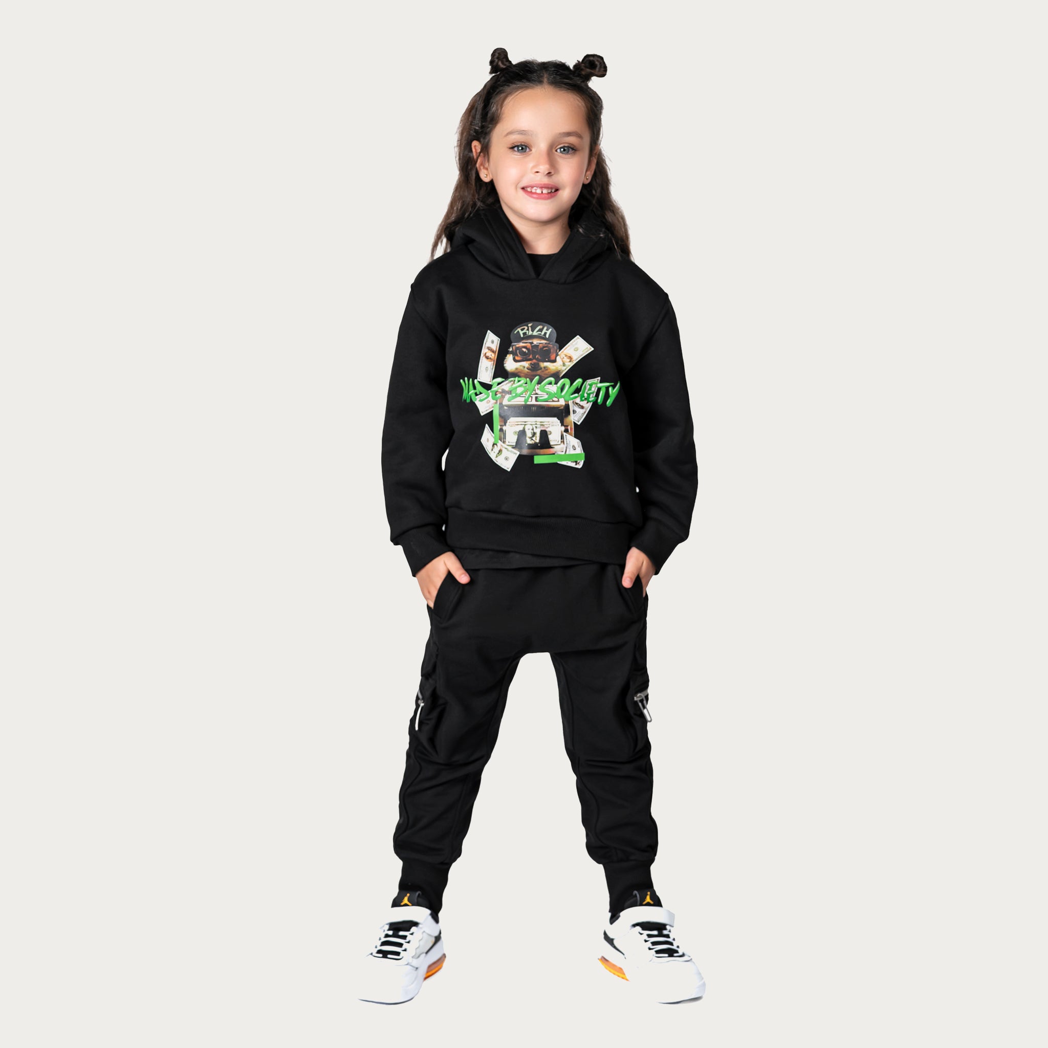 Born to be rich hoodie - H34592