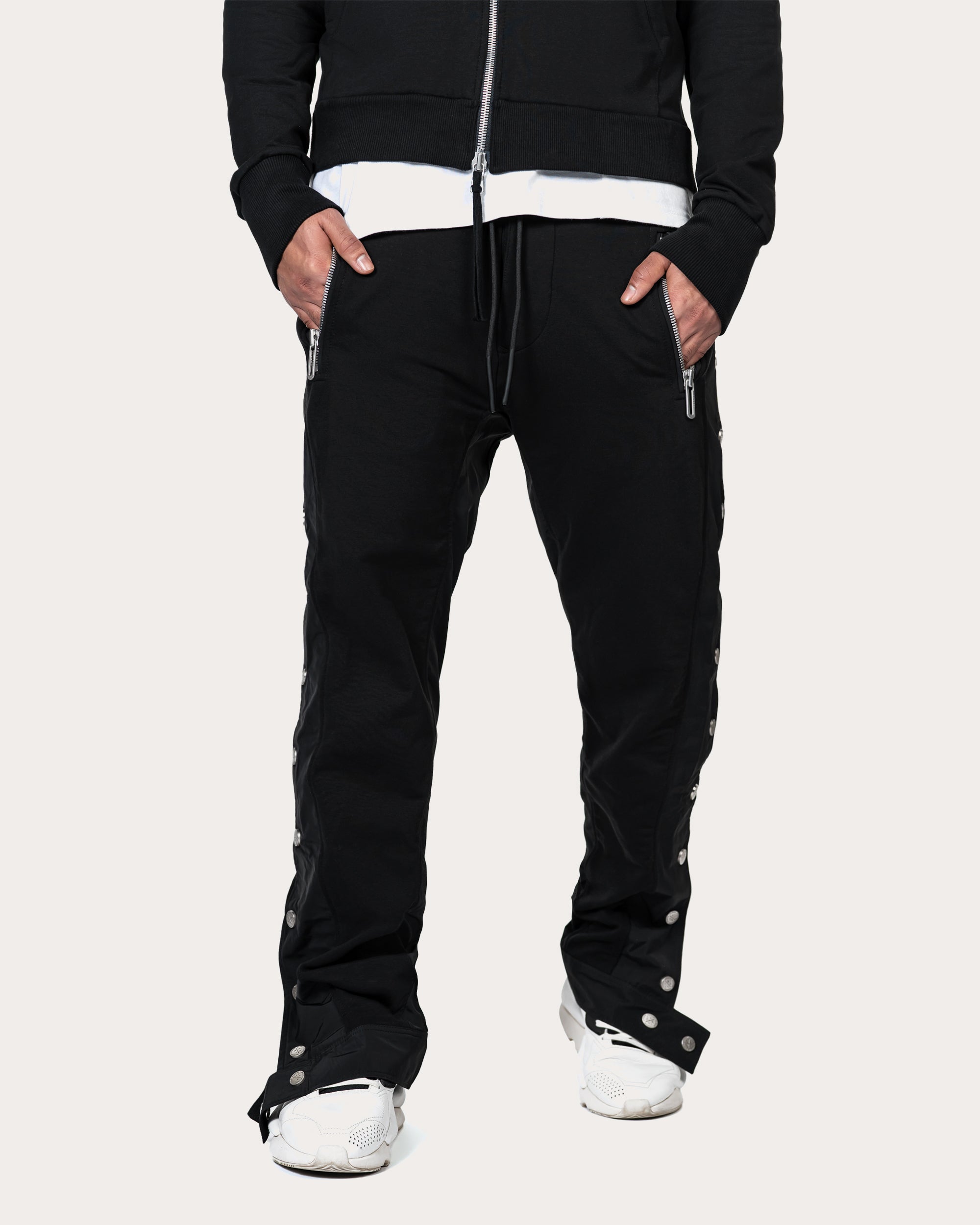 Stud track pants - P12356