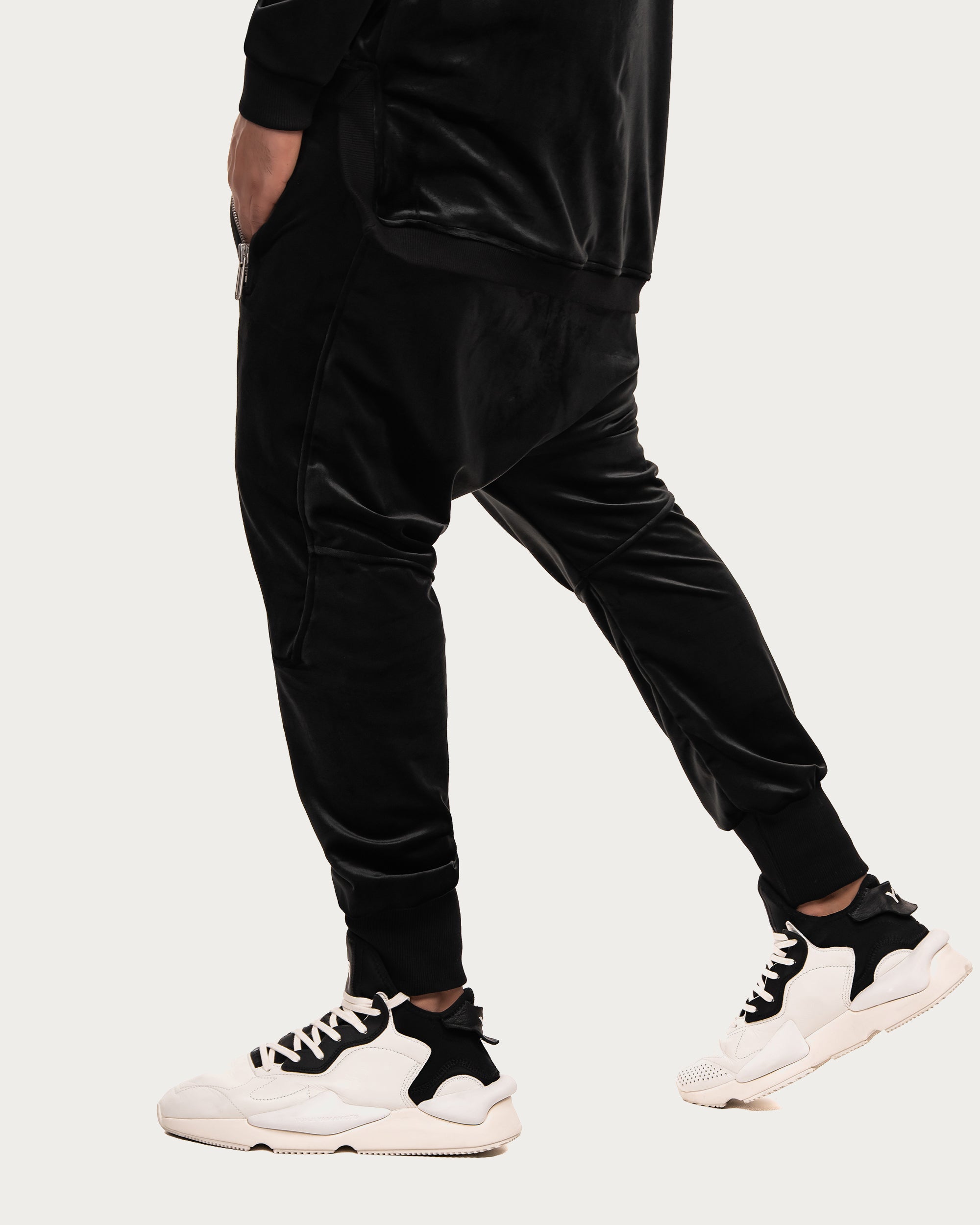 Velour jogger pants - P13191