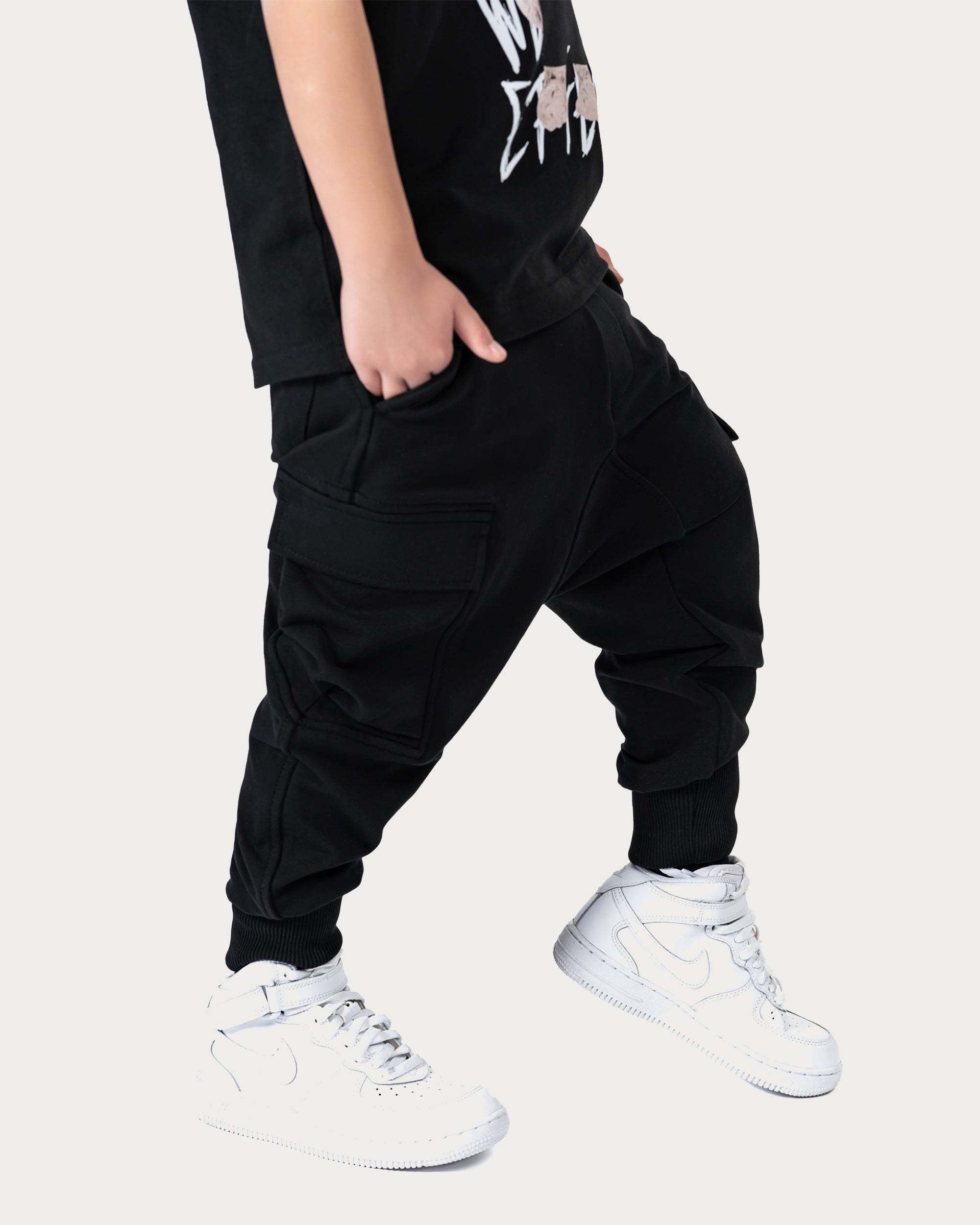 Drop cargo pants - P34124