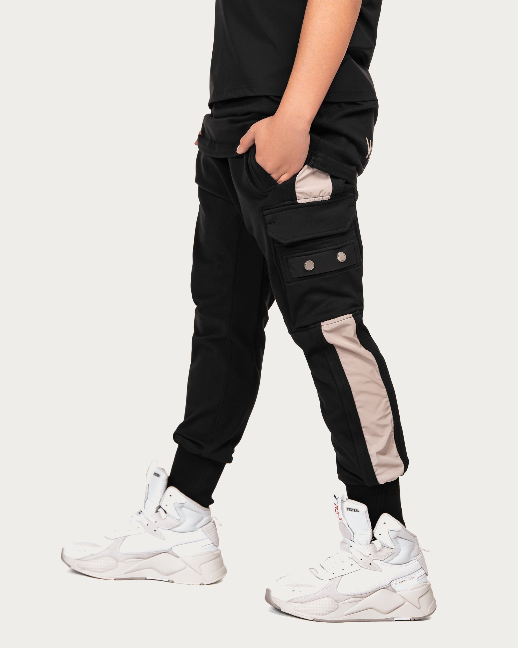 Strip cargo pants - P33327