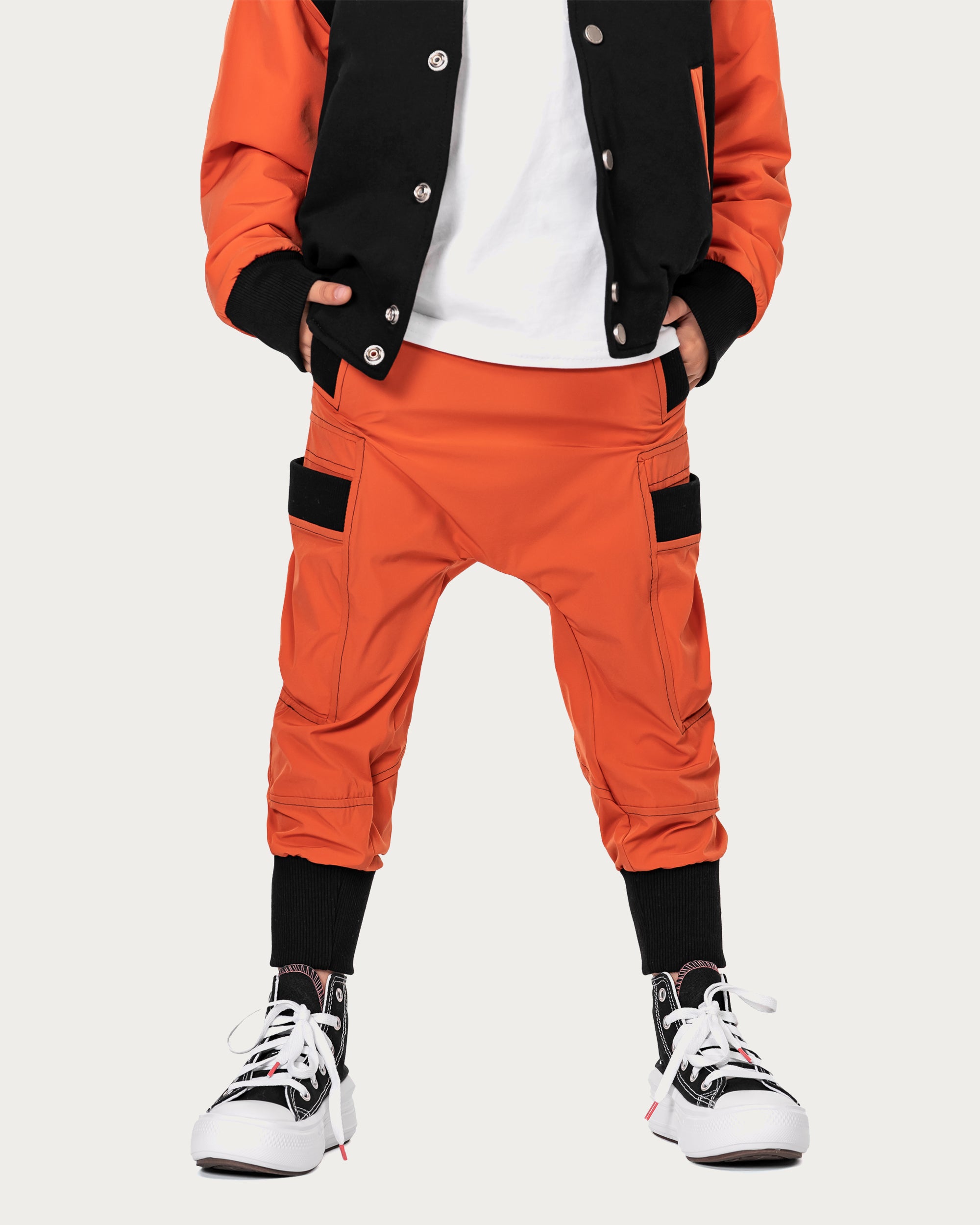 Orange hem jogger pants - P32669