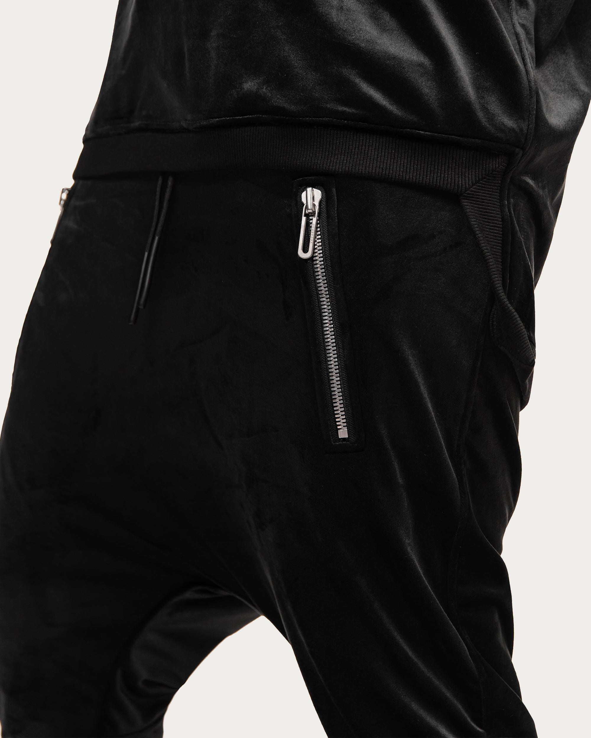 Velour jogger pants - P13191