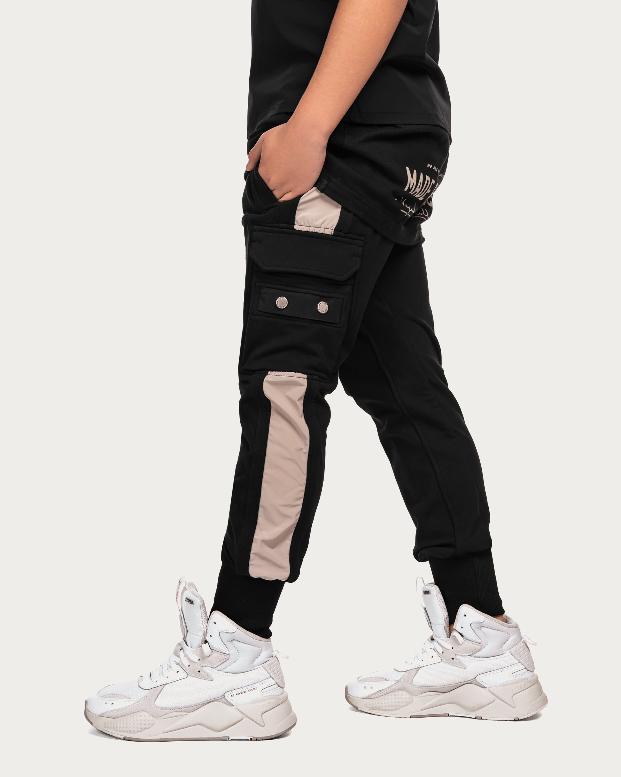 Strip cargo pants - P33327