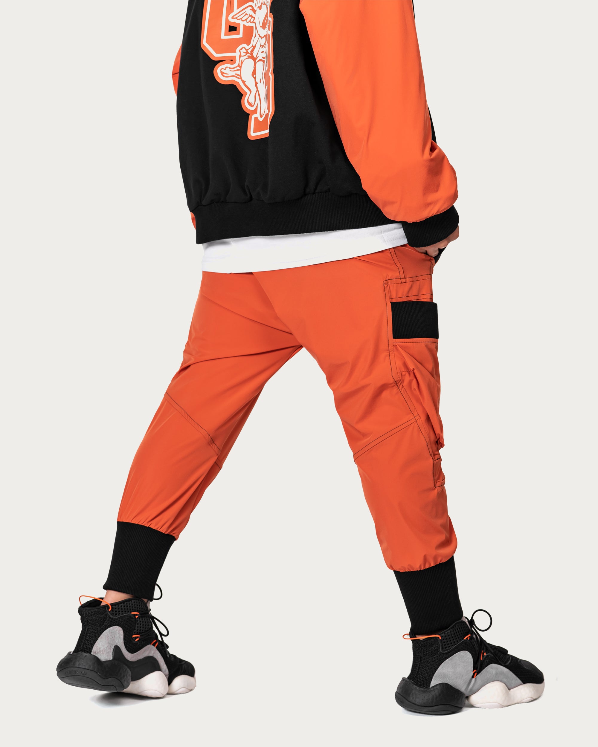 Orange hem jogger pants - P32669