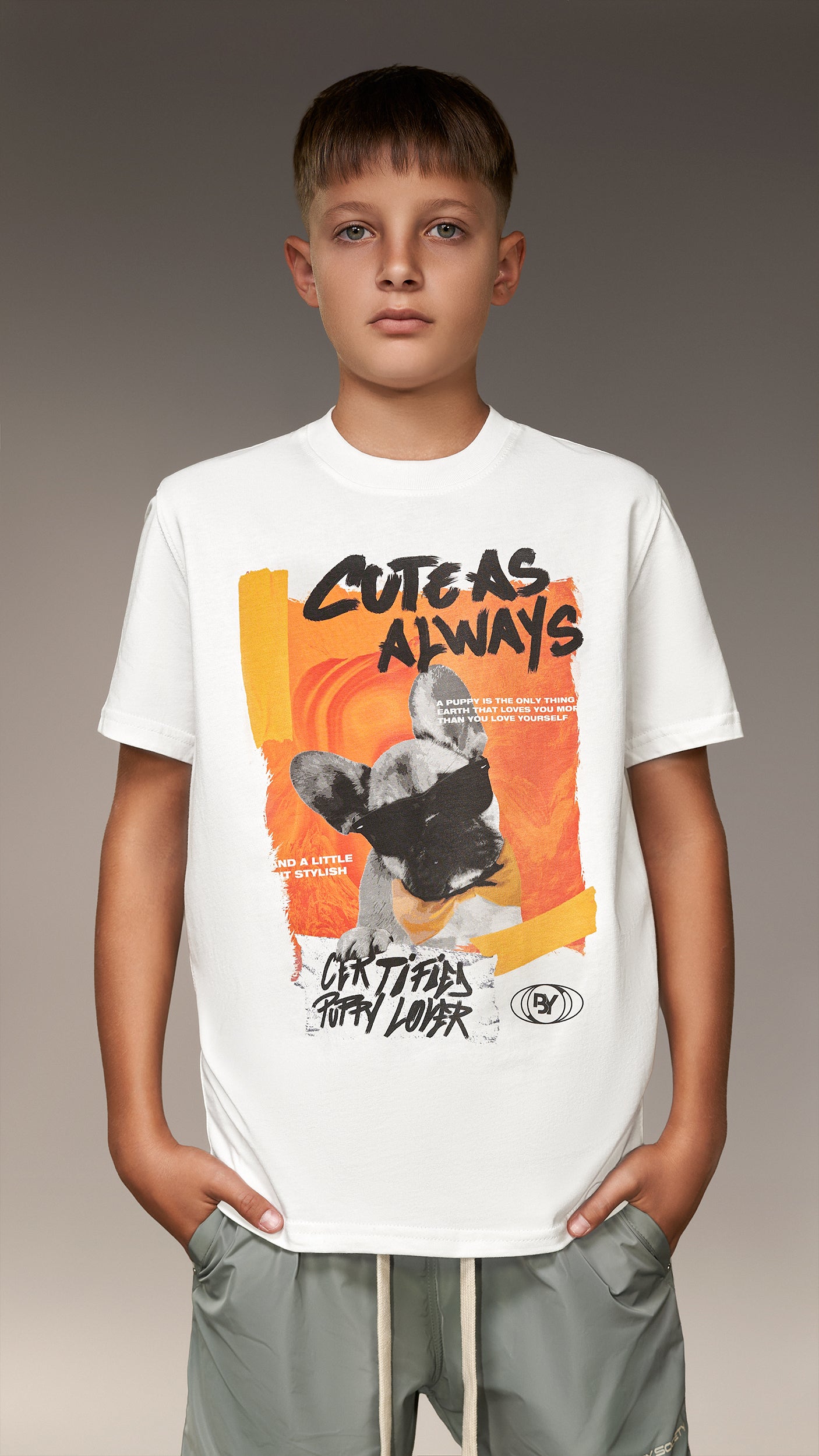 Tricou "CUTE AS ALWAYS" - T34585