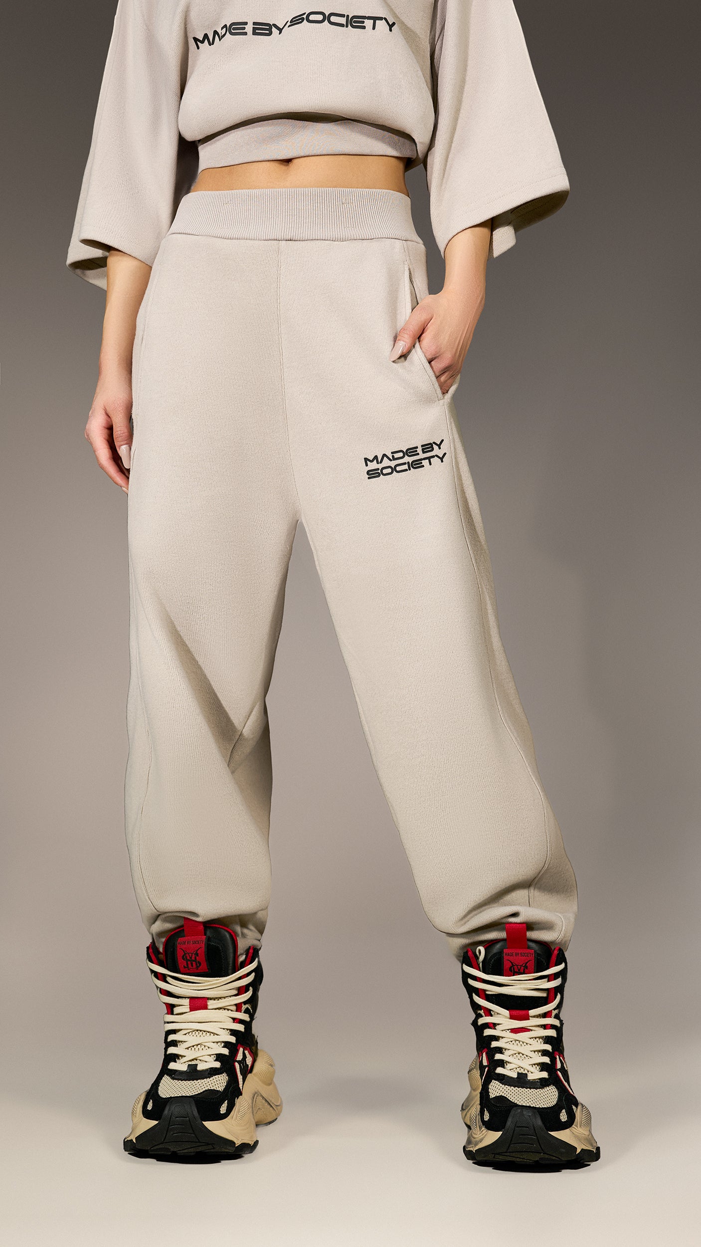 "Made by Society" Jogger Pants - P26070