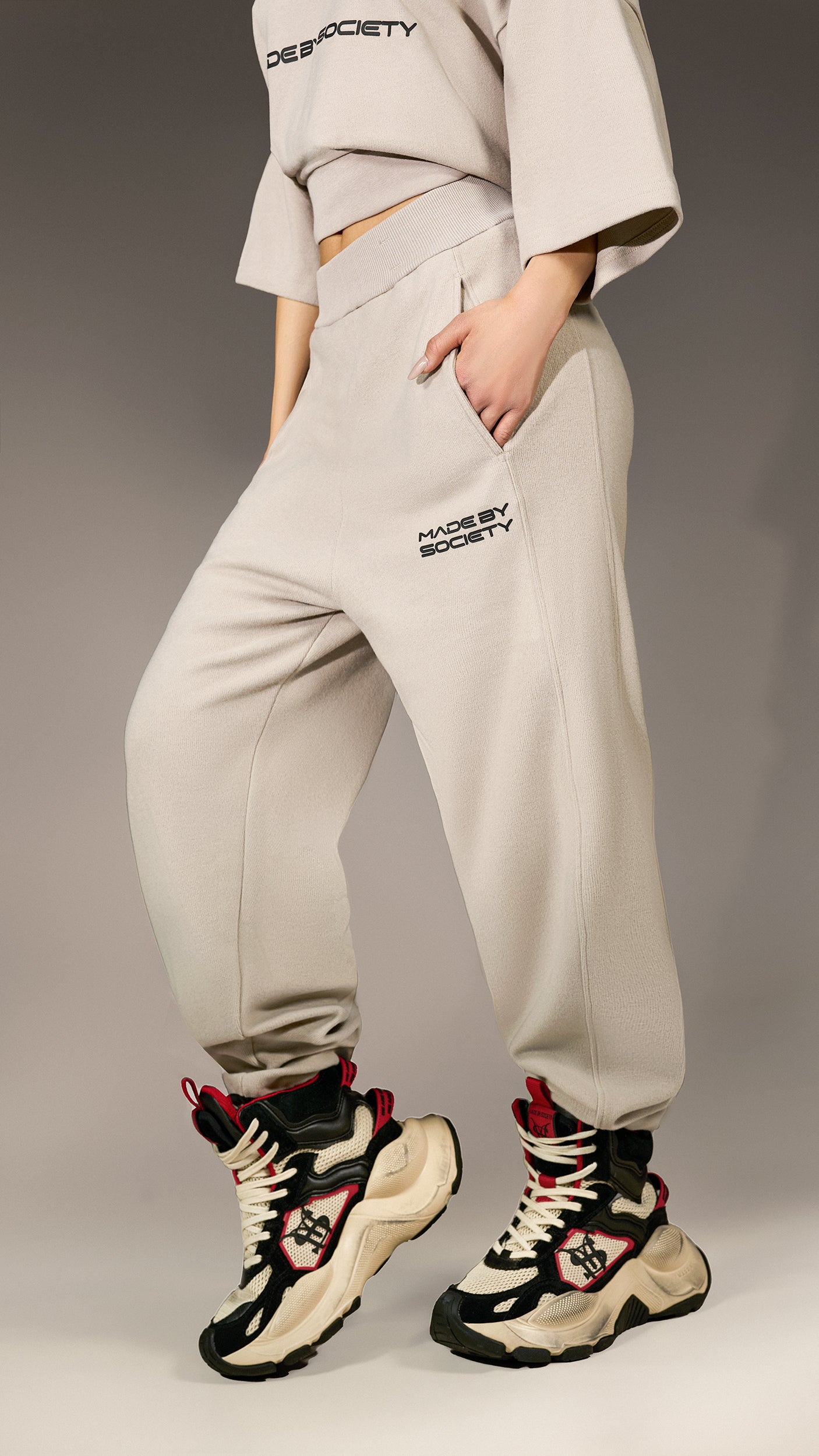 "Made by Society" Jogger Pants - P26070