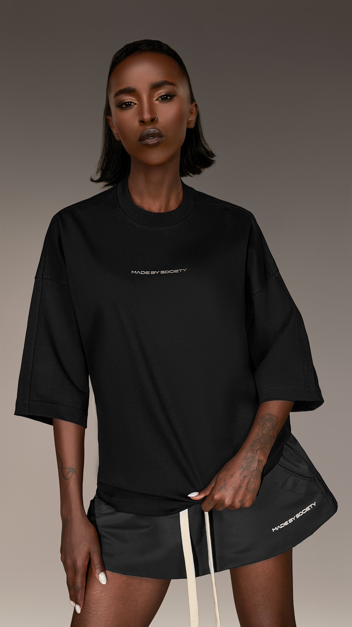 "Out of My League" Oversized T-shirt - T26332