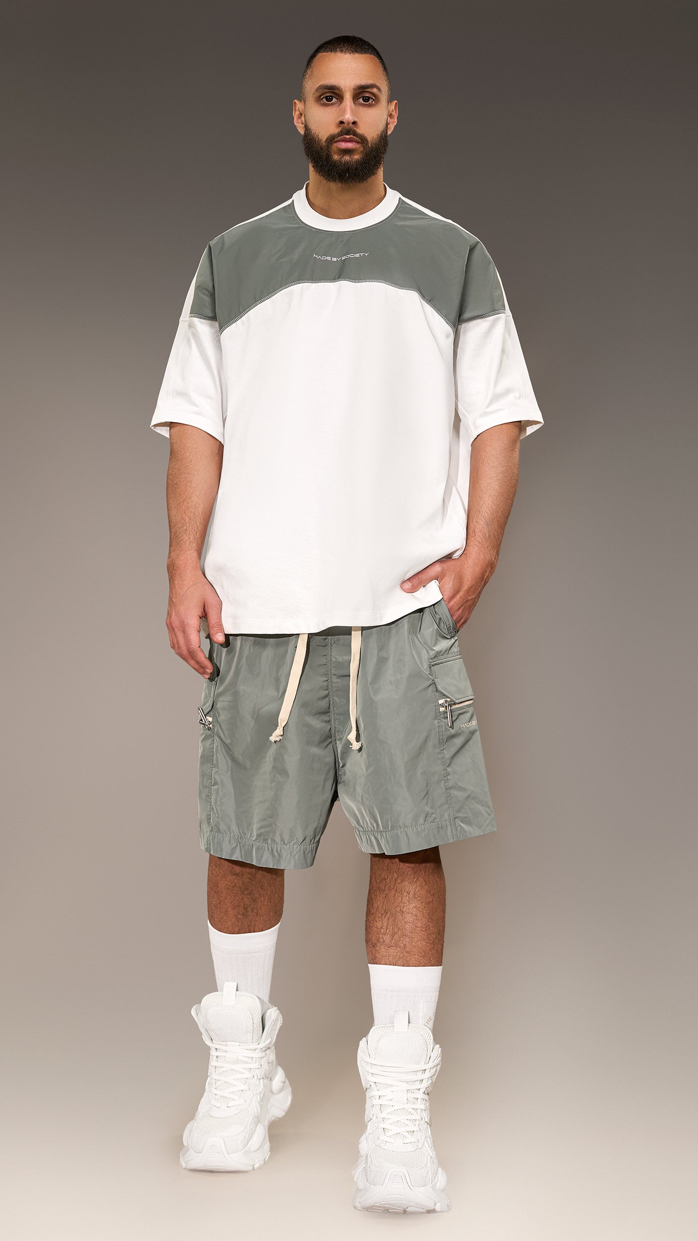 Tricou oversized Made by Society - T16259