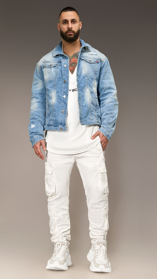 Jachetă denim "Made by Society" - J13855