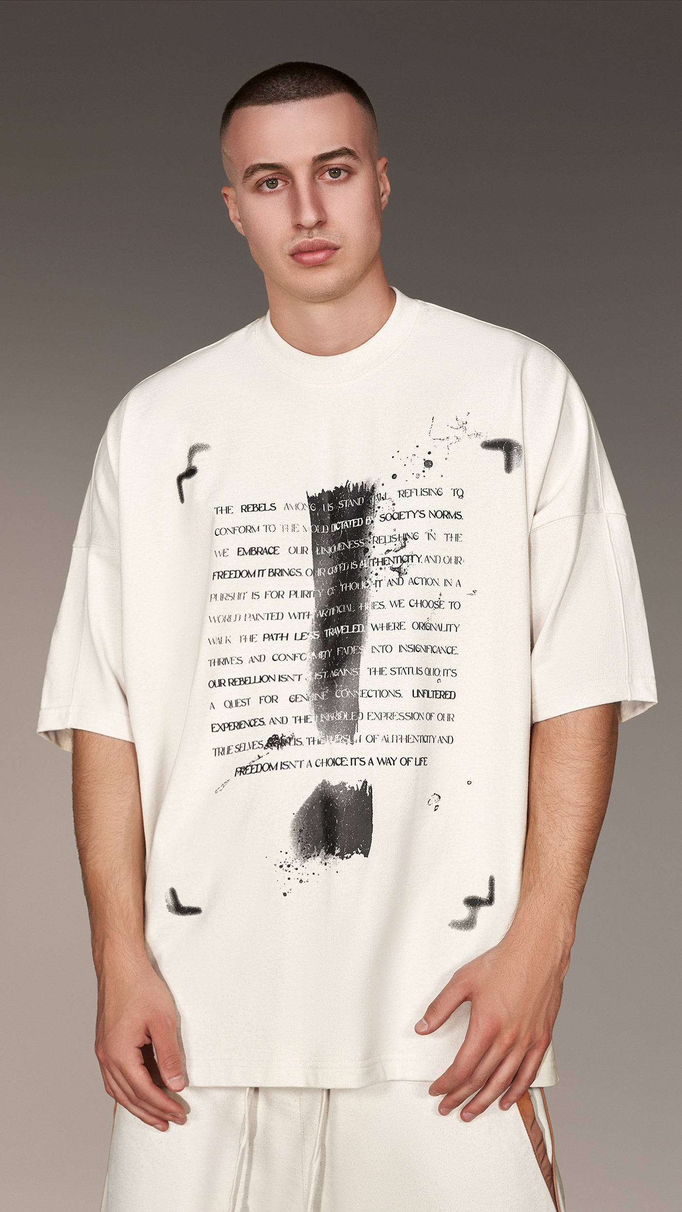 Tricouri barbati Tricou Le Calme-T16827 - Colectia urbana