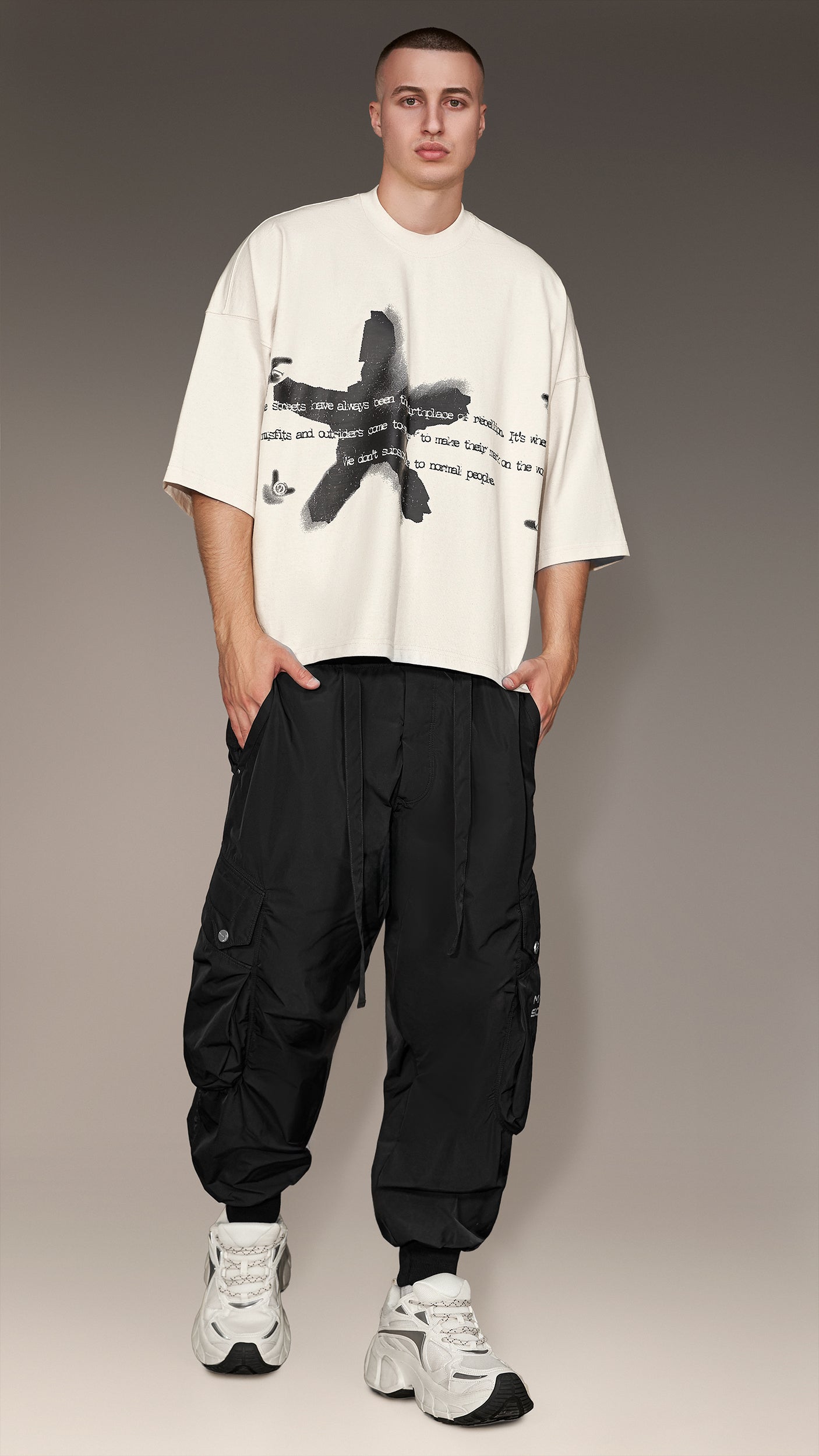 misanthrope デモテープセット Tricouri barbati Tricou Obsidian-T16810 - Colectia urbana