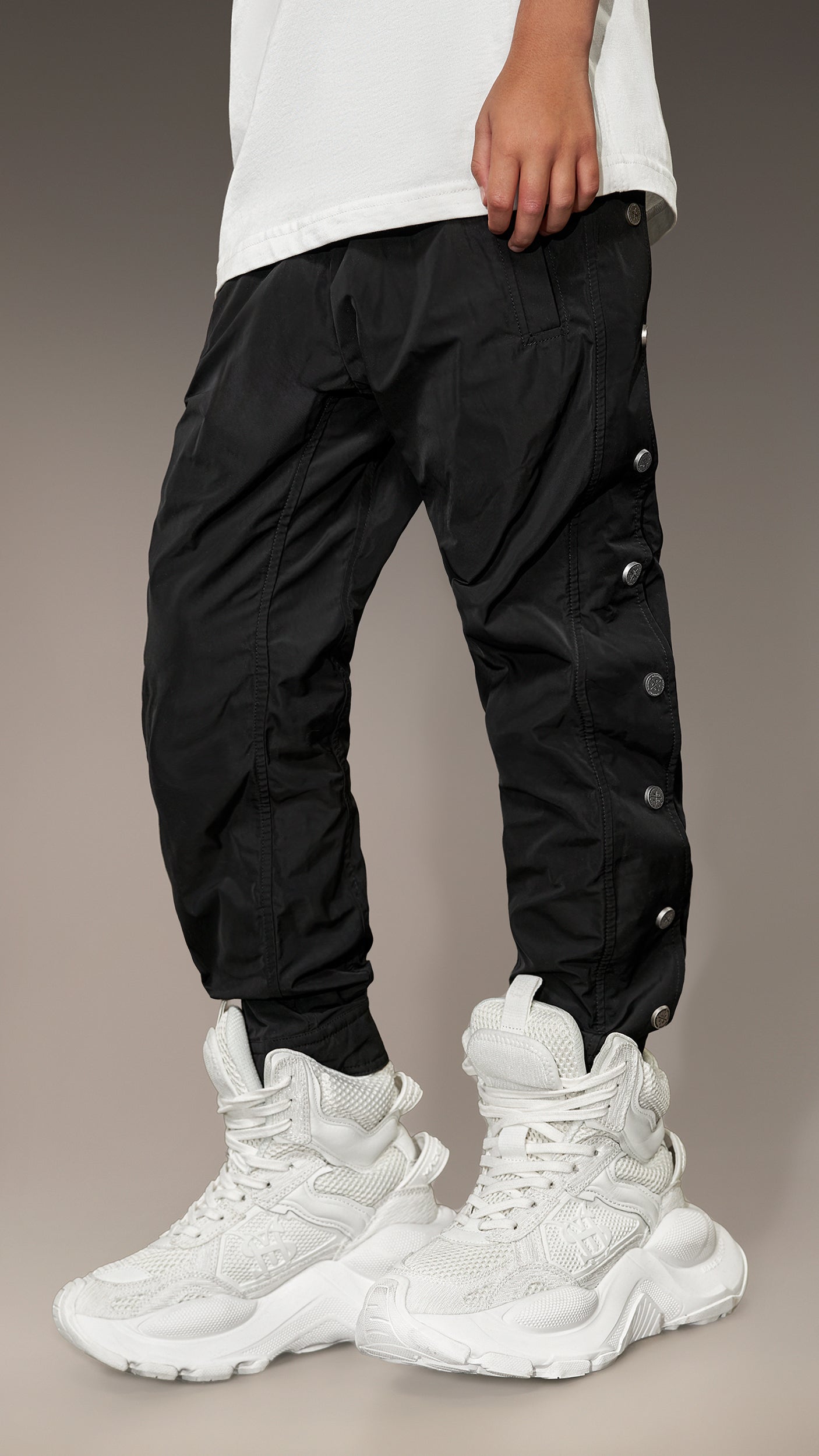 Pantaloni cu capse - P32393