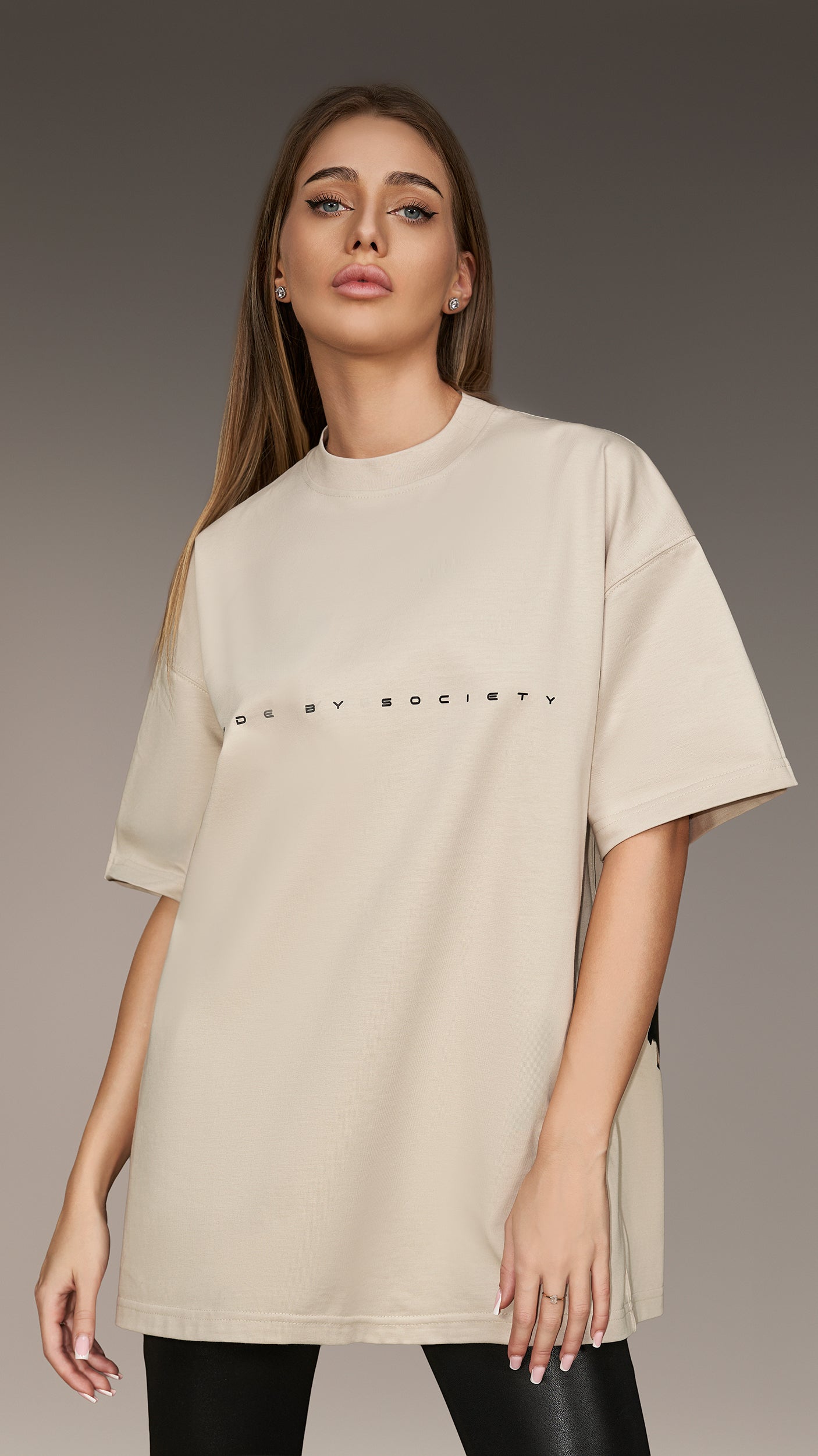 Tricouri femei Tricou Made by Society - T26882 - Colectia urbana