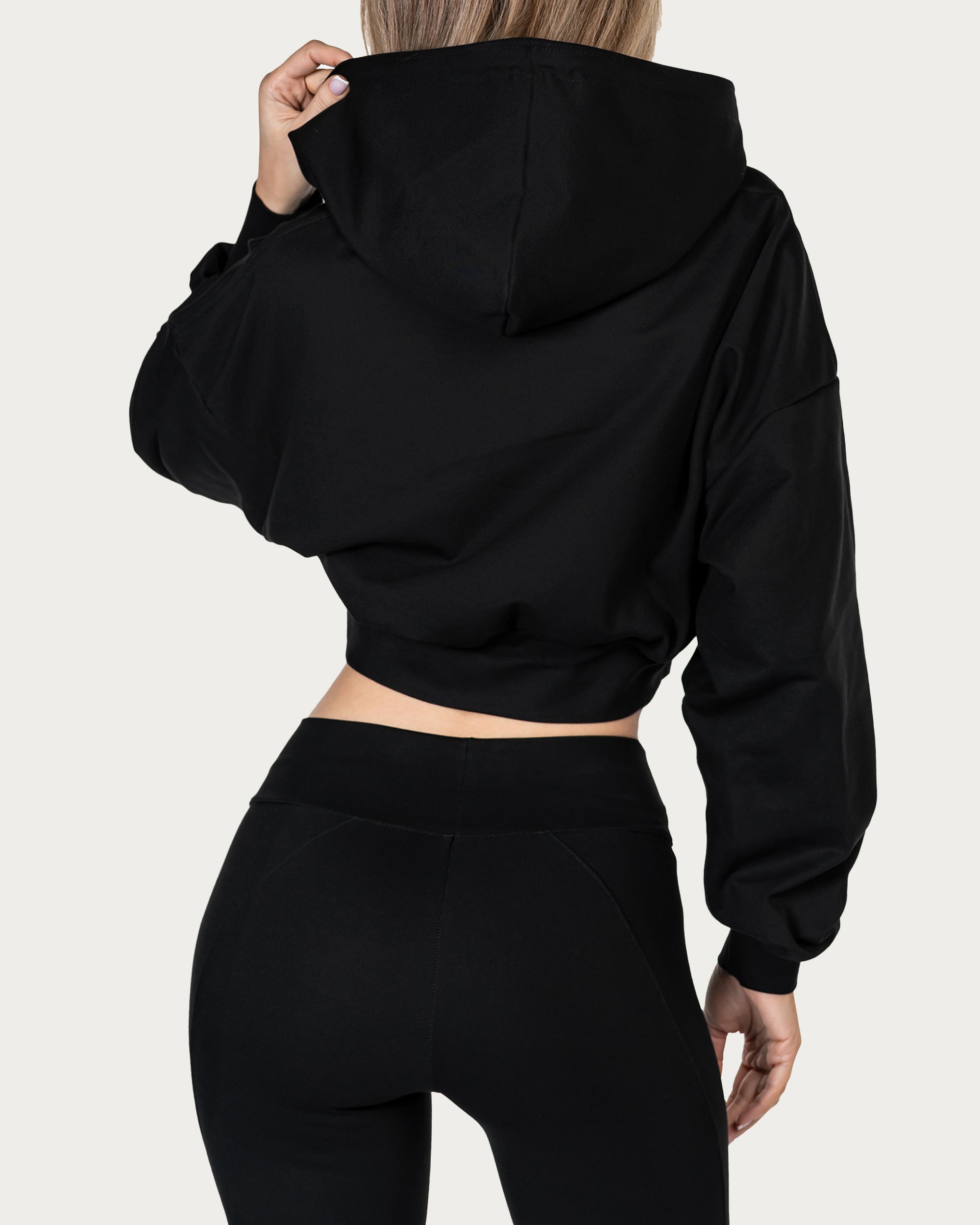 Heavy crop hoodie - H24226