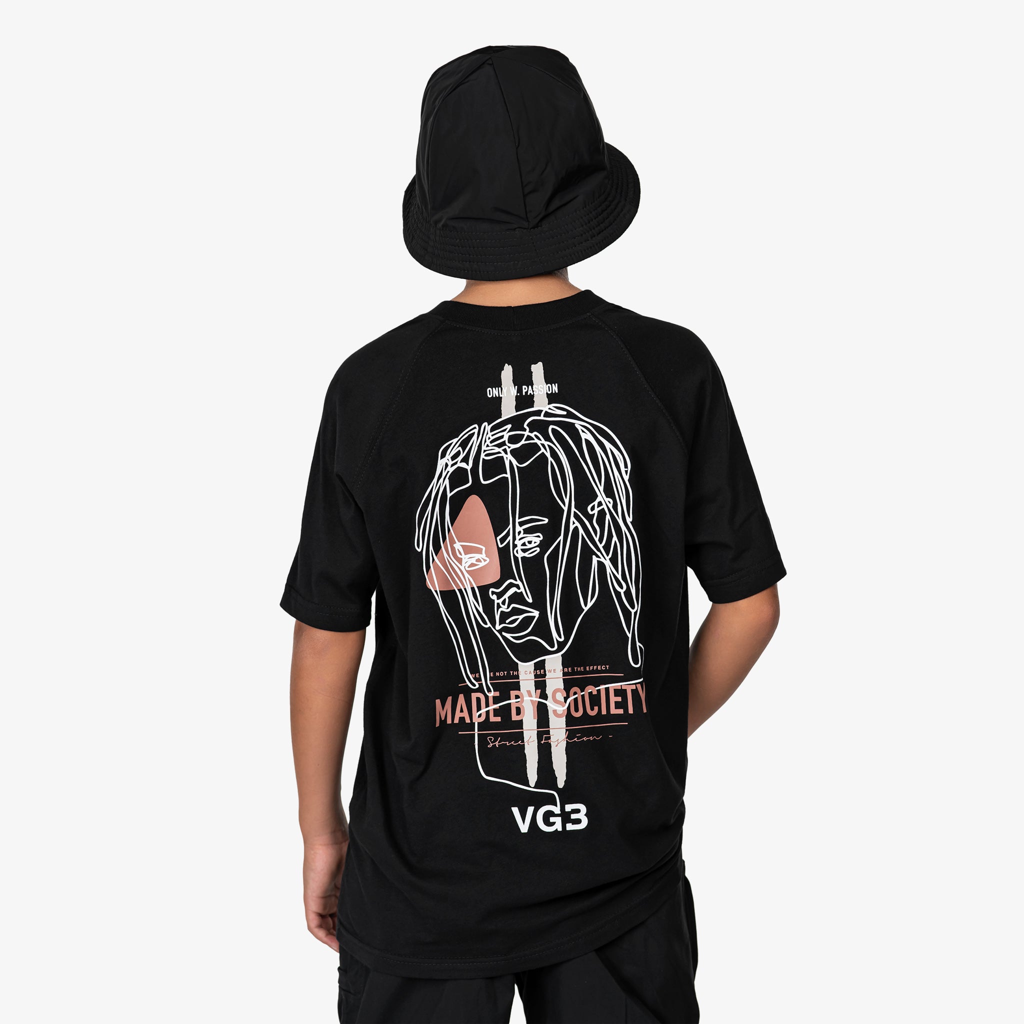 Face line t-shirt - T33824