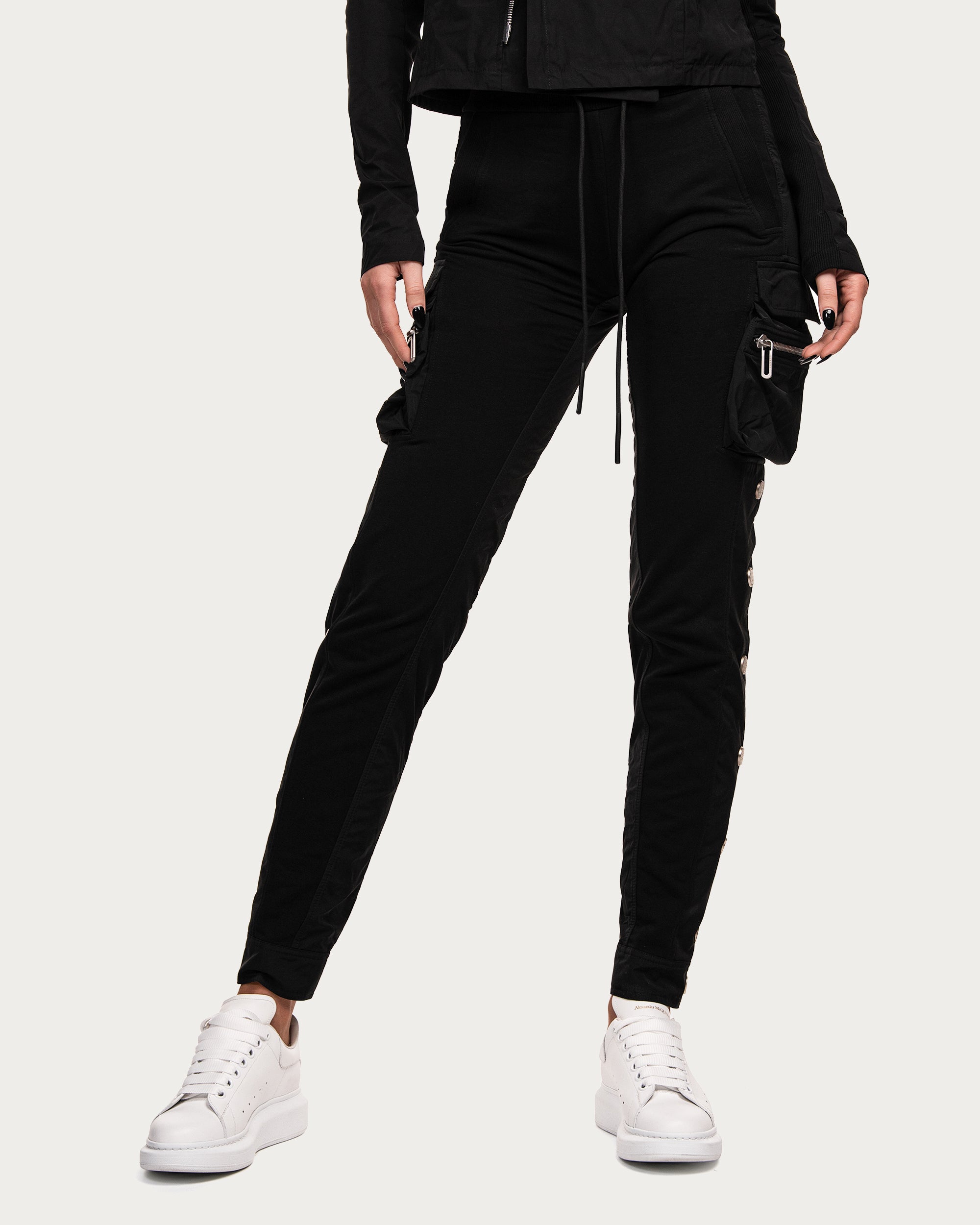 Stud cargo track pants - P22369